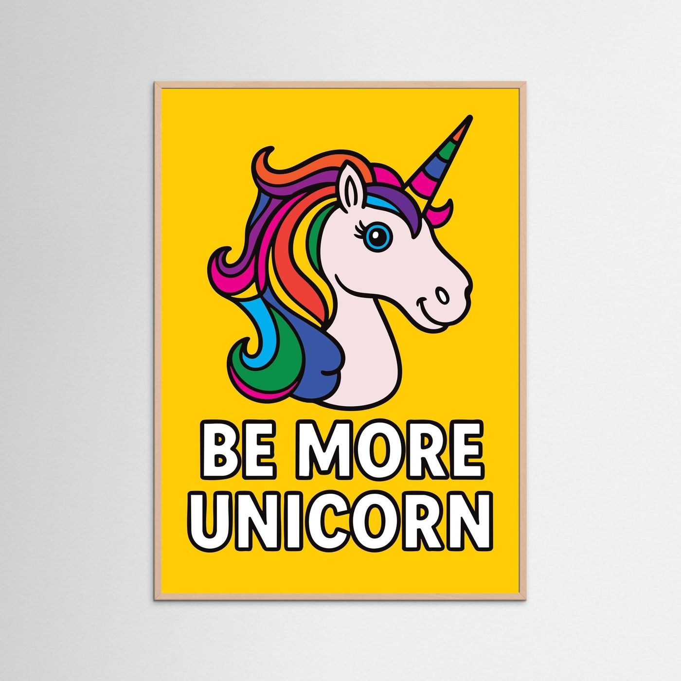 Be More Unicorn | Fine Art Paper
