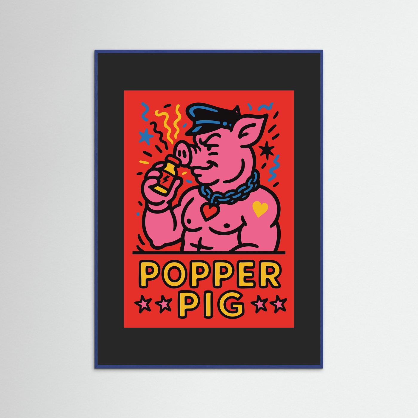 Popper Pig | Fine Art Paper