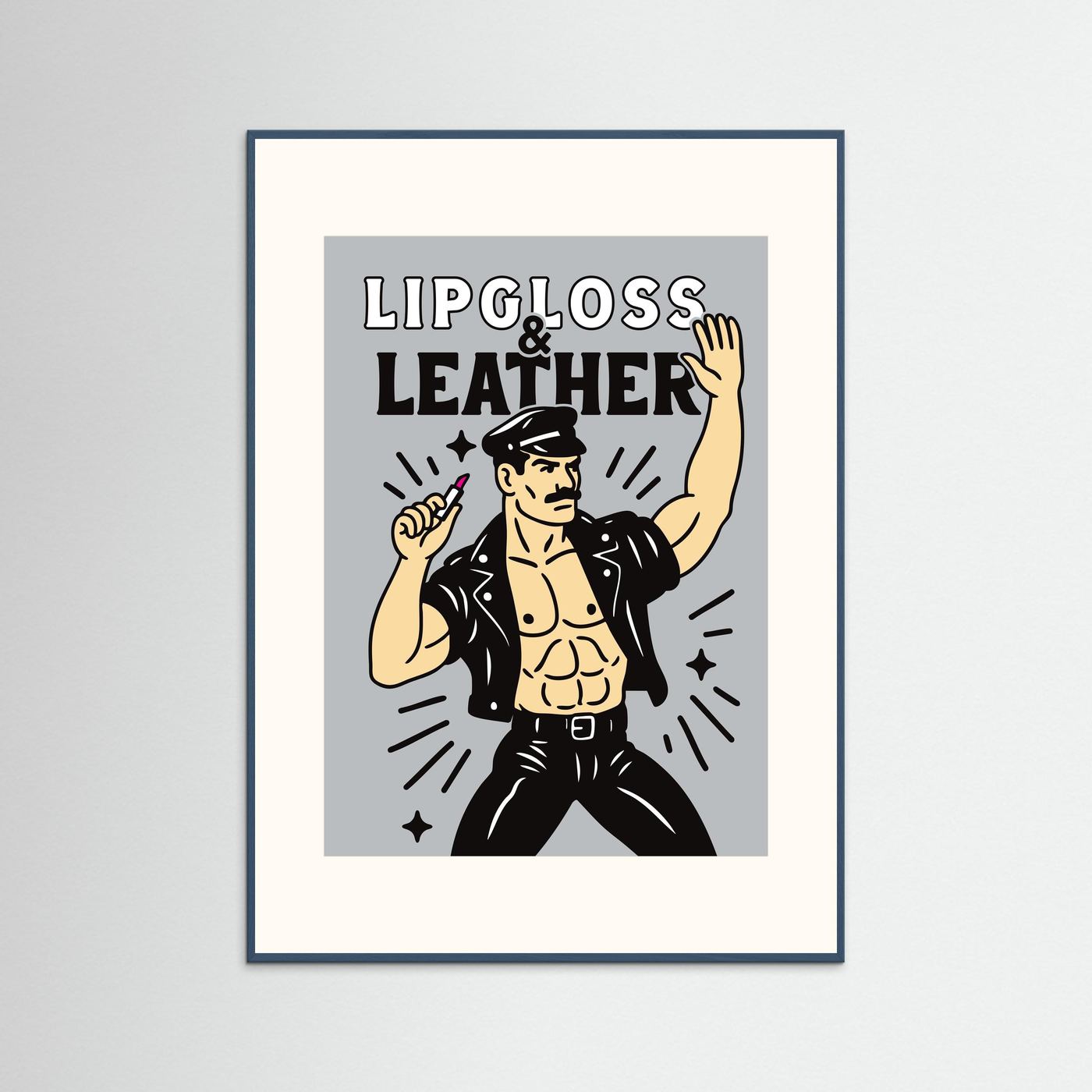 Lipgloss & Leather | Fine Art Paper