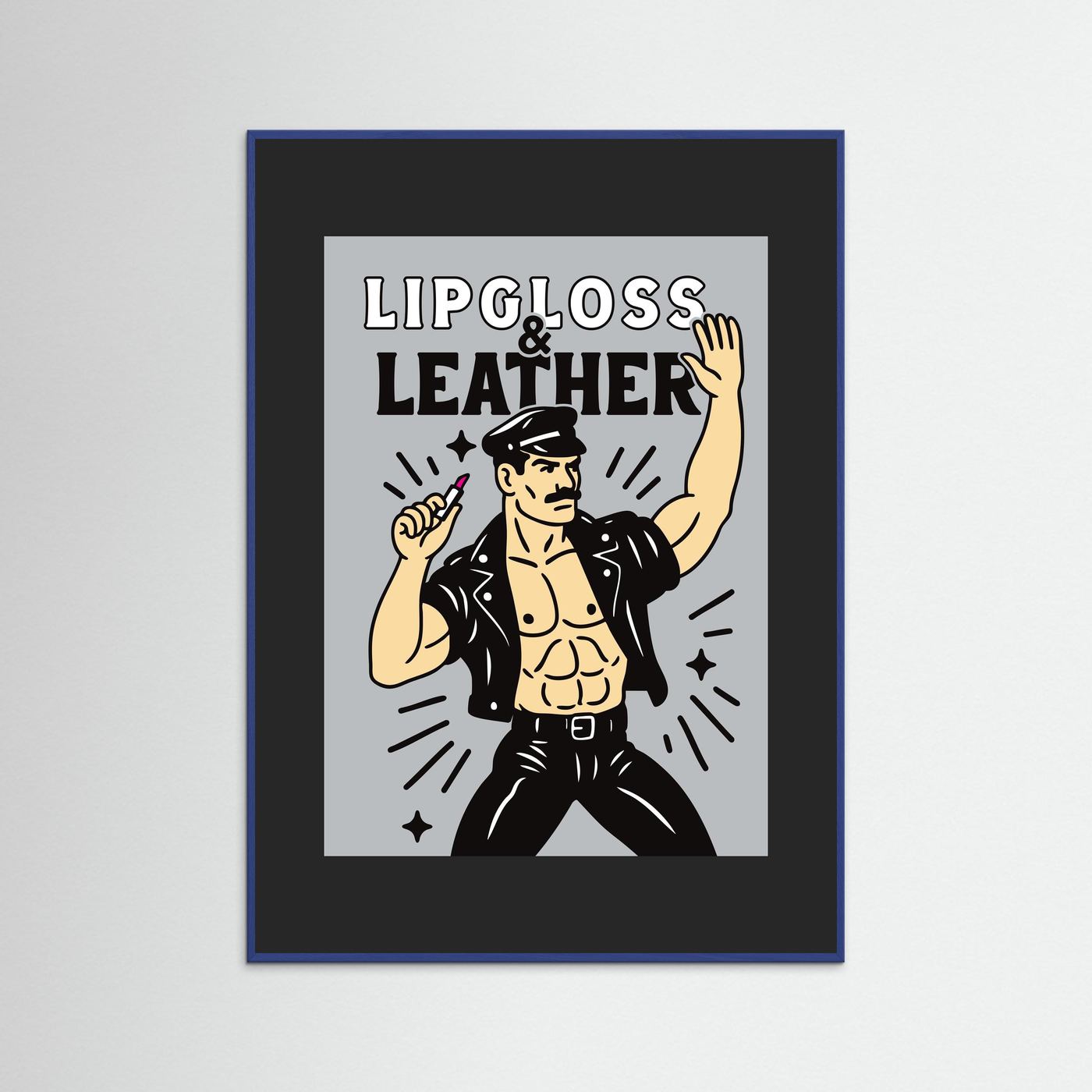 Lipgloss & Leather | Fine Art Paper