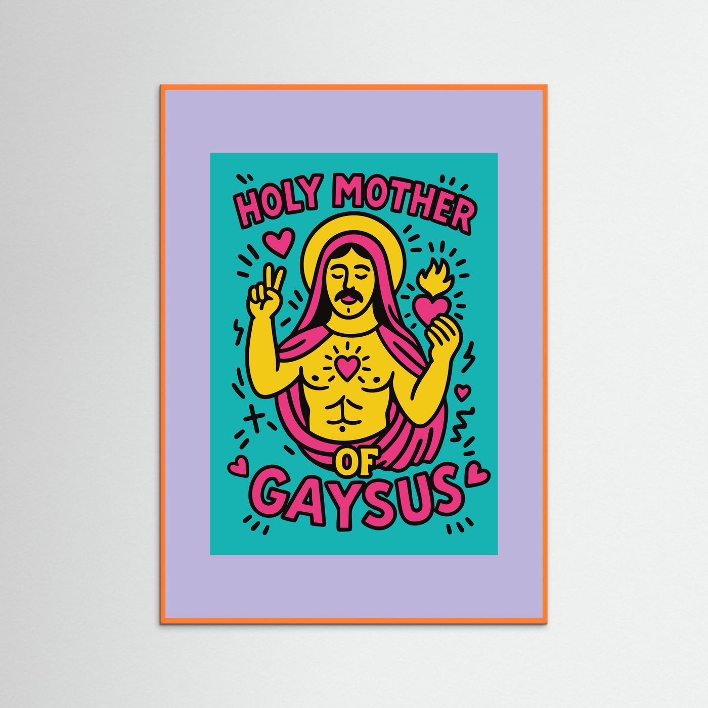 [] Holy Mother of Gaysus | Fine Art Paper