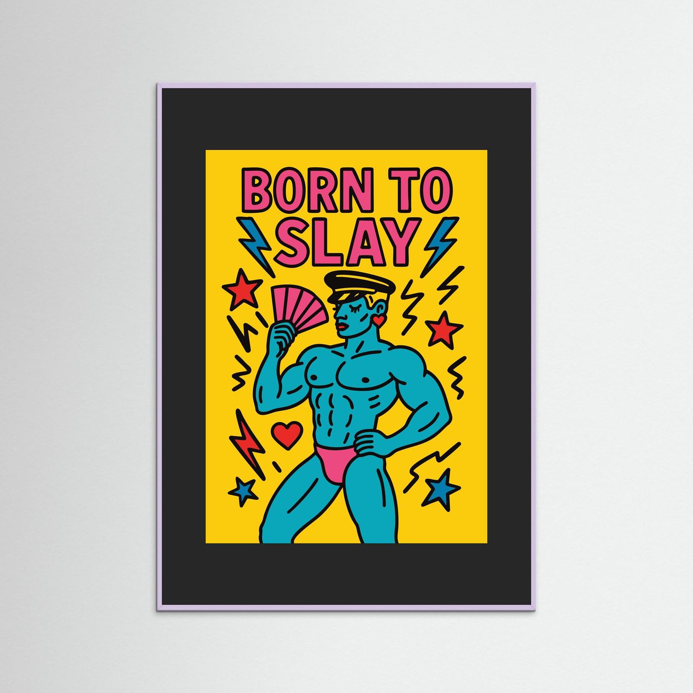 Born to Slay | Fine Art Paper