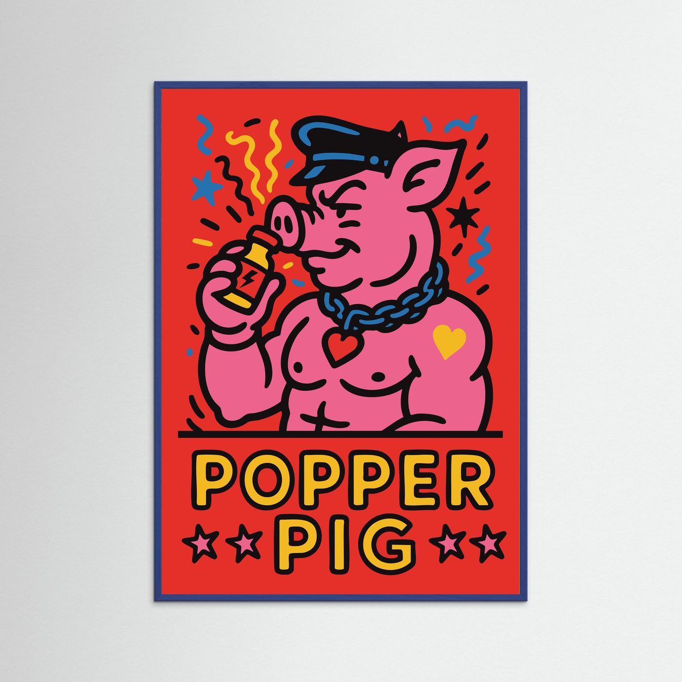 Popper Pig | Fine Art Paper