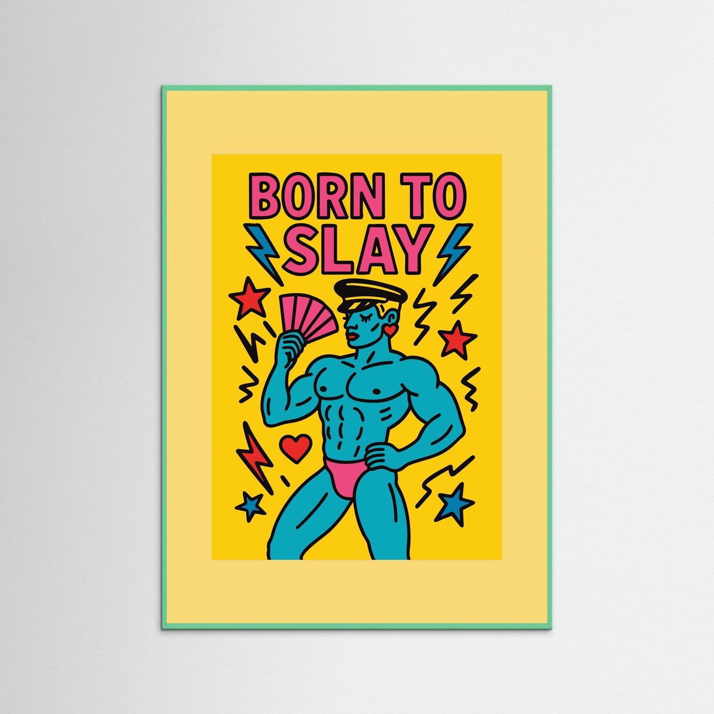 Born to Slay | Fine Art Paper