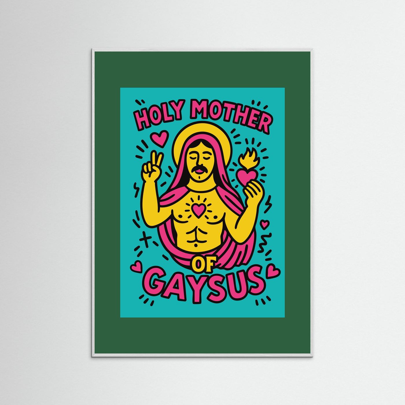 [] Holy Mother of Gaysus | Fine Art Paper