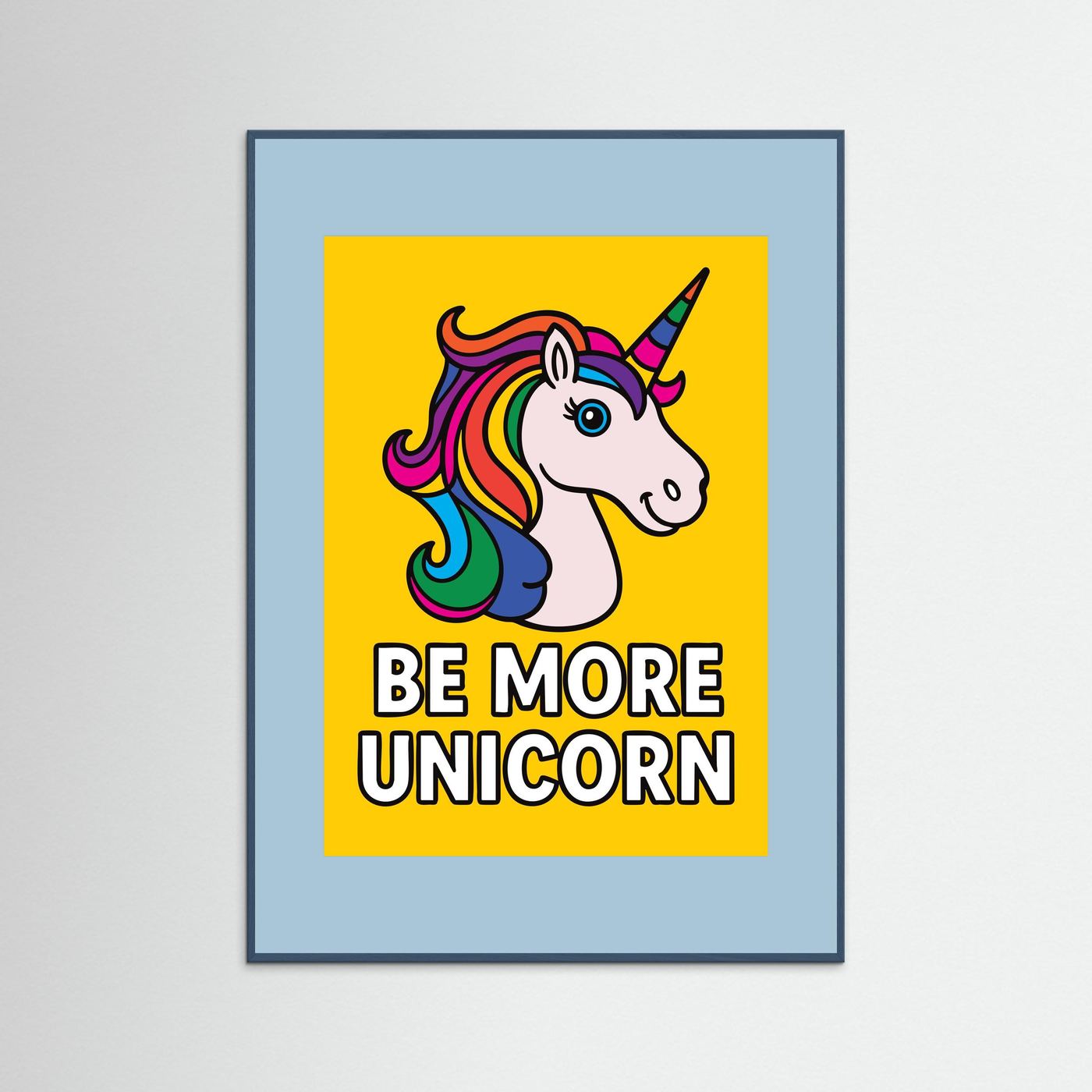 Be More Unicorn | Fine Art Paper