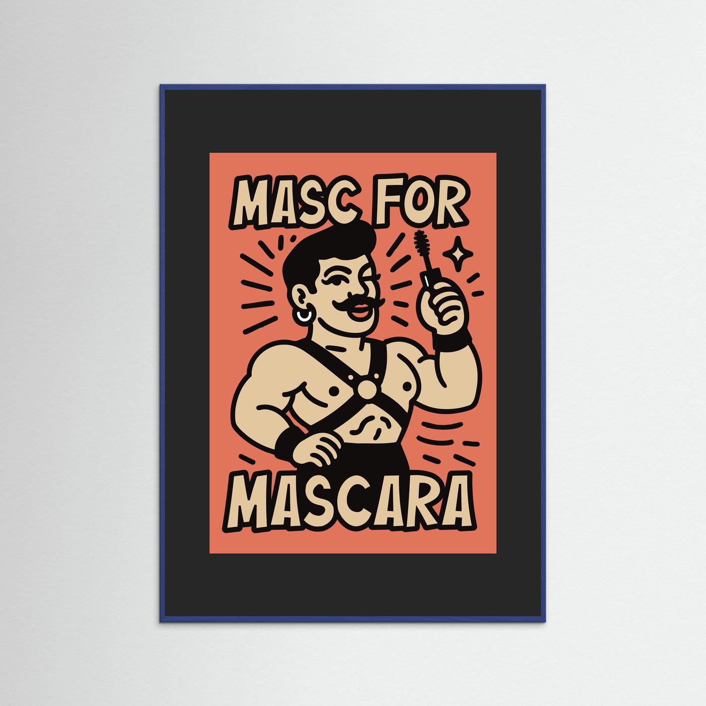 Masc for Mascara | Fine Art Paper