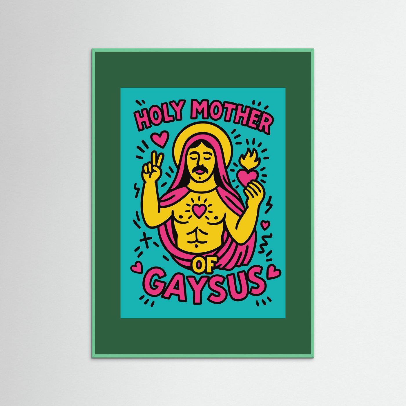 [] Holy Mother of Gaysus | Fine Art Paper