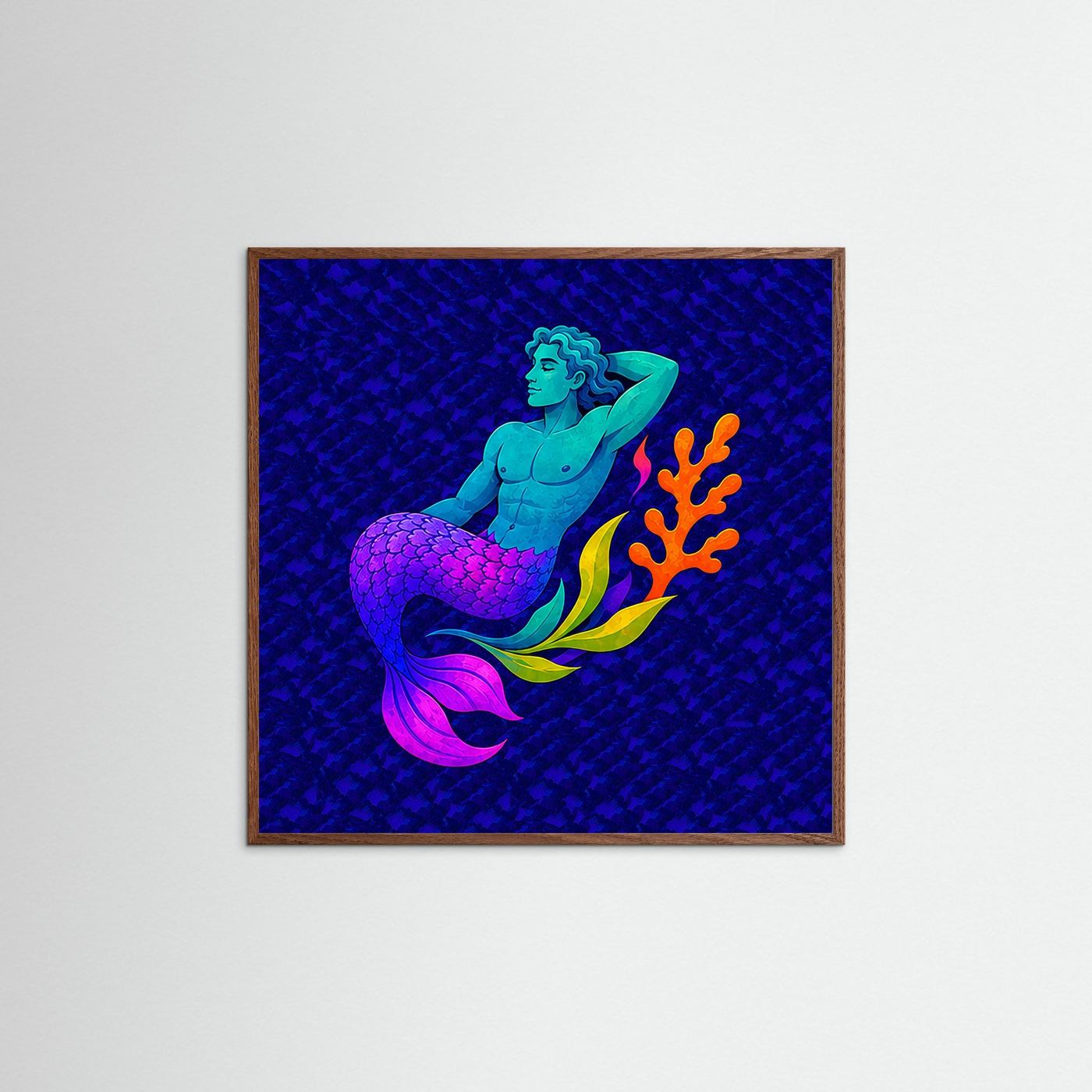 Gaylantis: Merman's Desire | Fine Art Paper