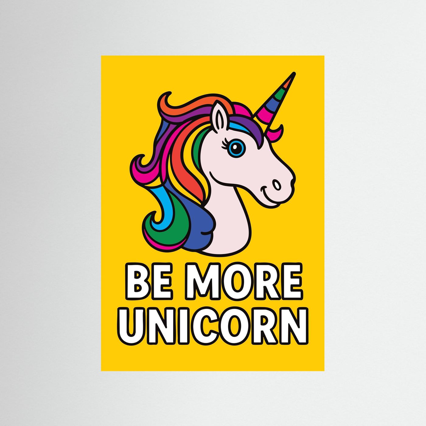 Be More Unicorn | Fine Art Paper