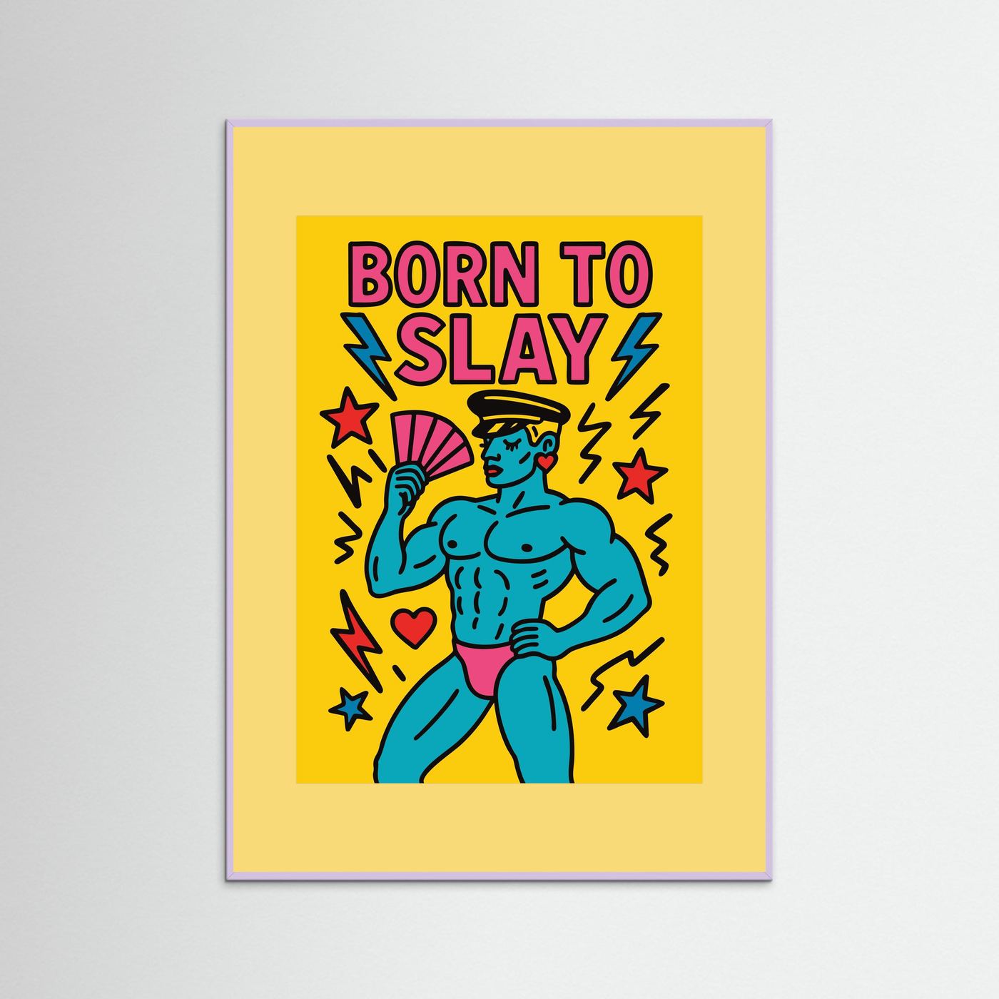 Born to Slay | Fine Art Paper
