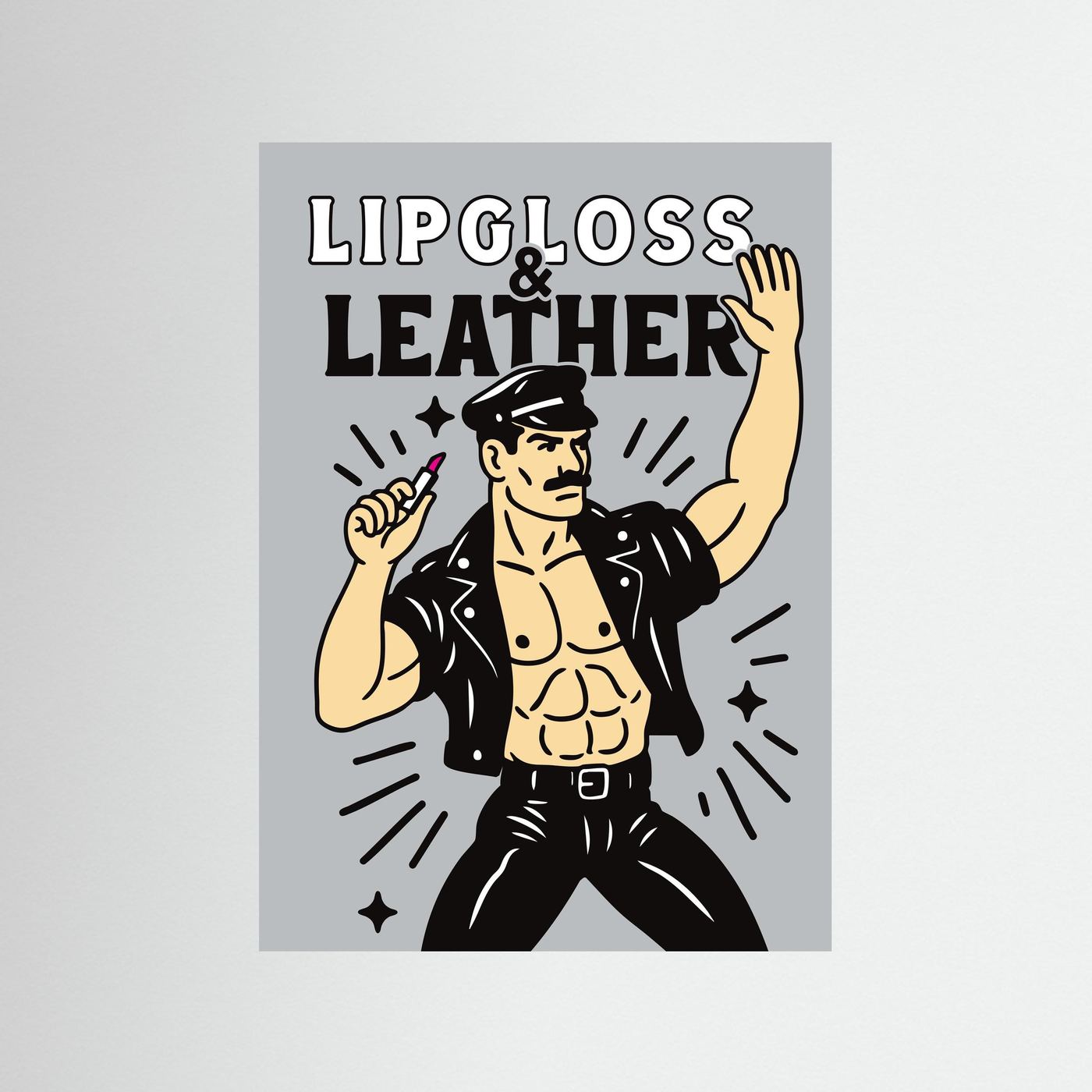 Lipgloss & Leather | Fine Art Paper