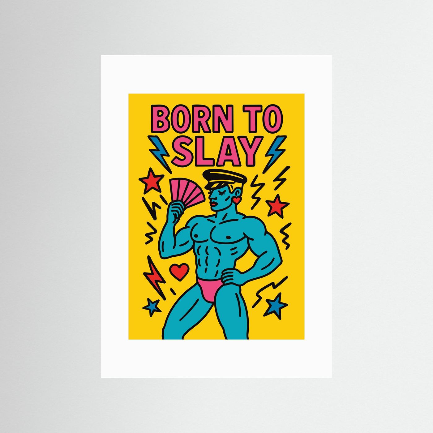 Born to Slay | Fine Art Paper