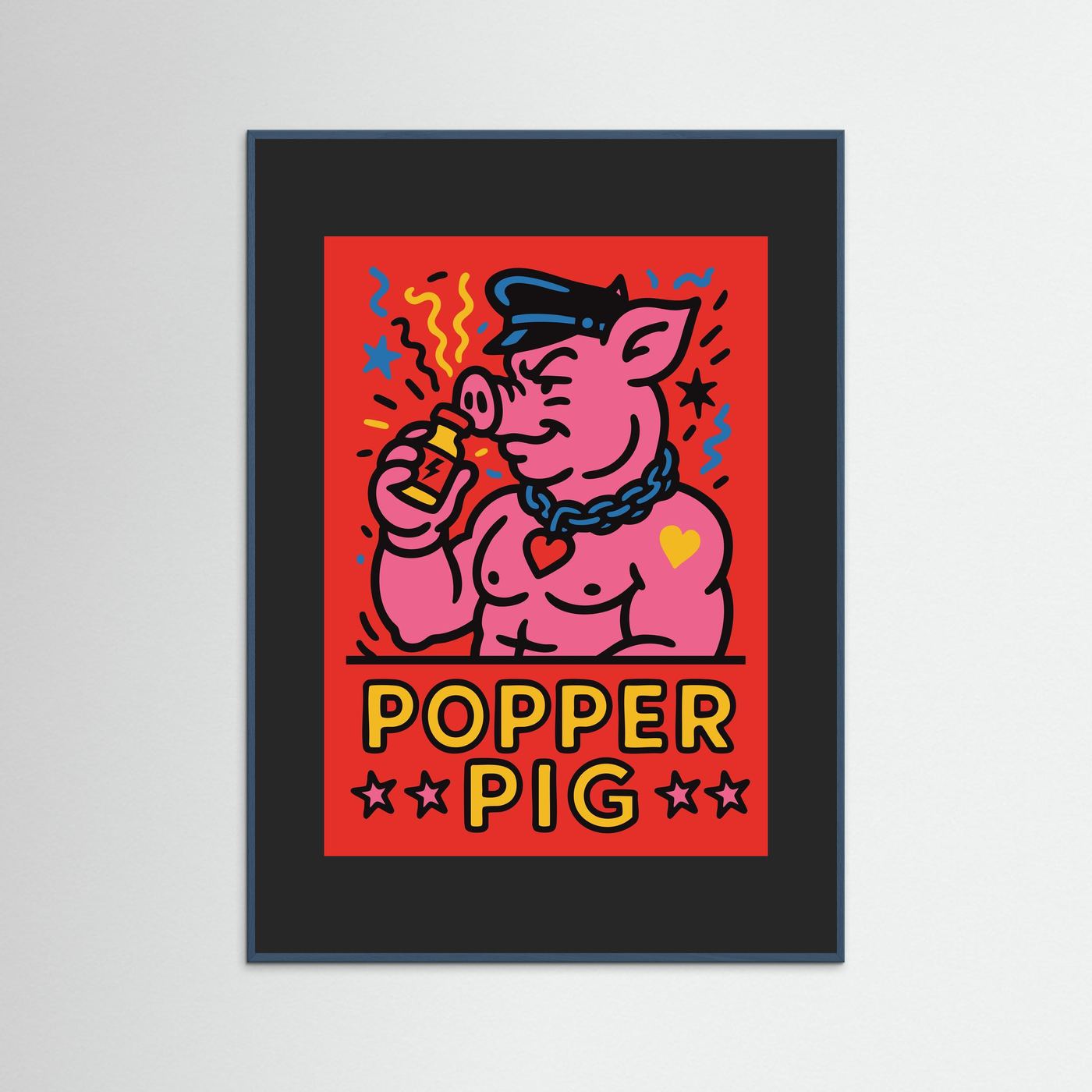 Popper Pig | Fine Art Paper