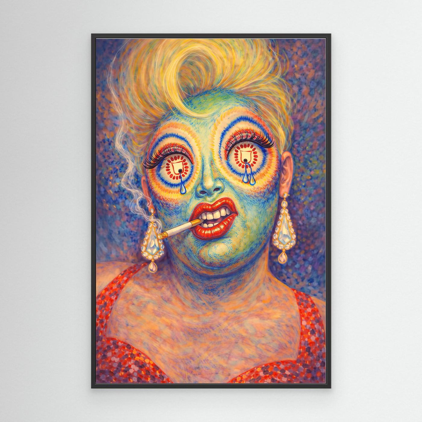 Icons on Acid: Last Cigarette | Canvas