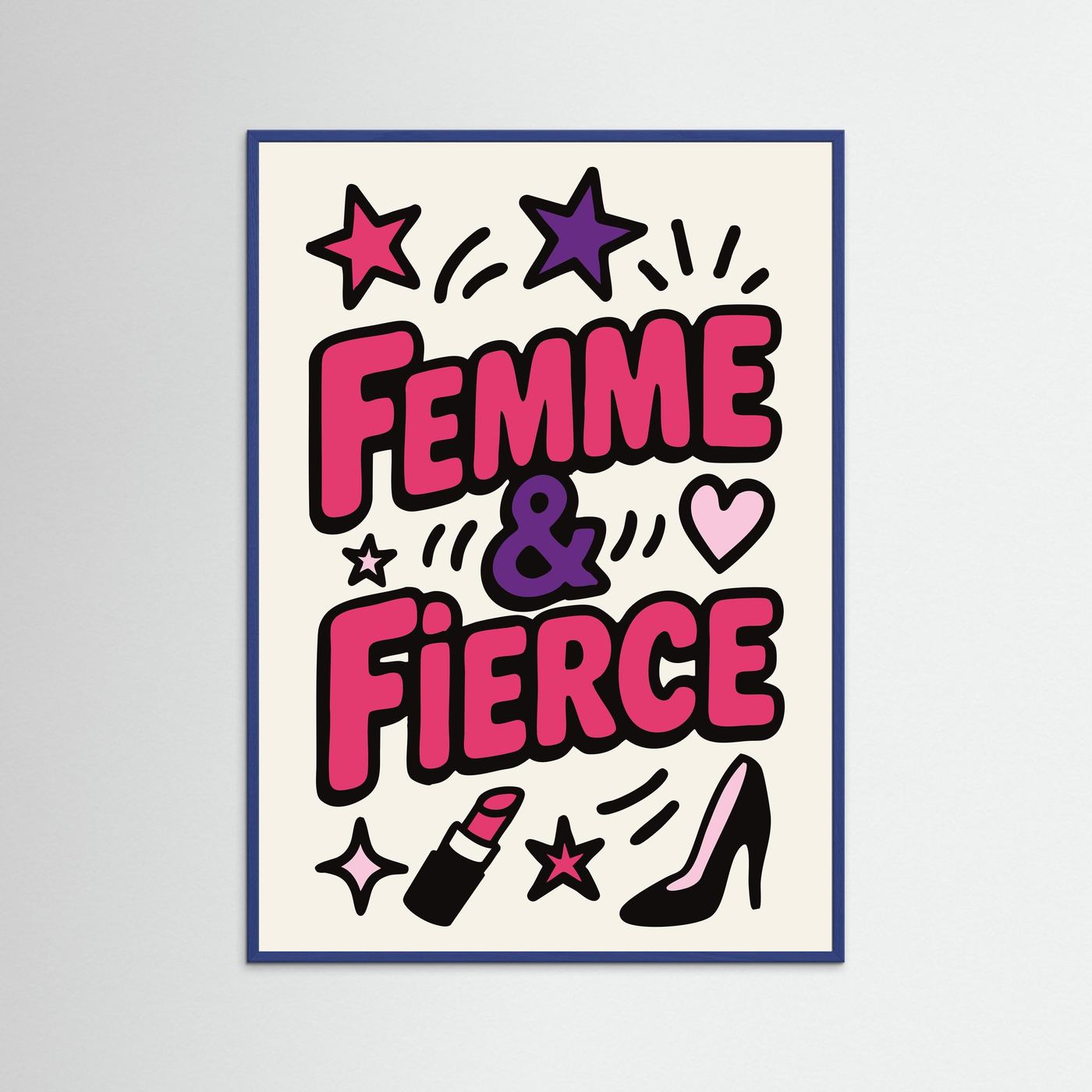 Femme & Fierce | Fine Art Paper