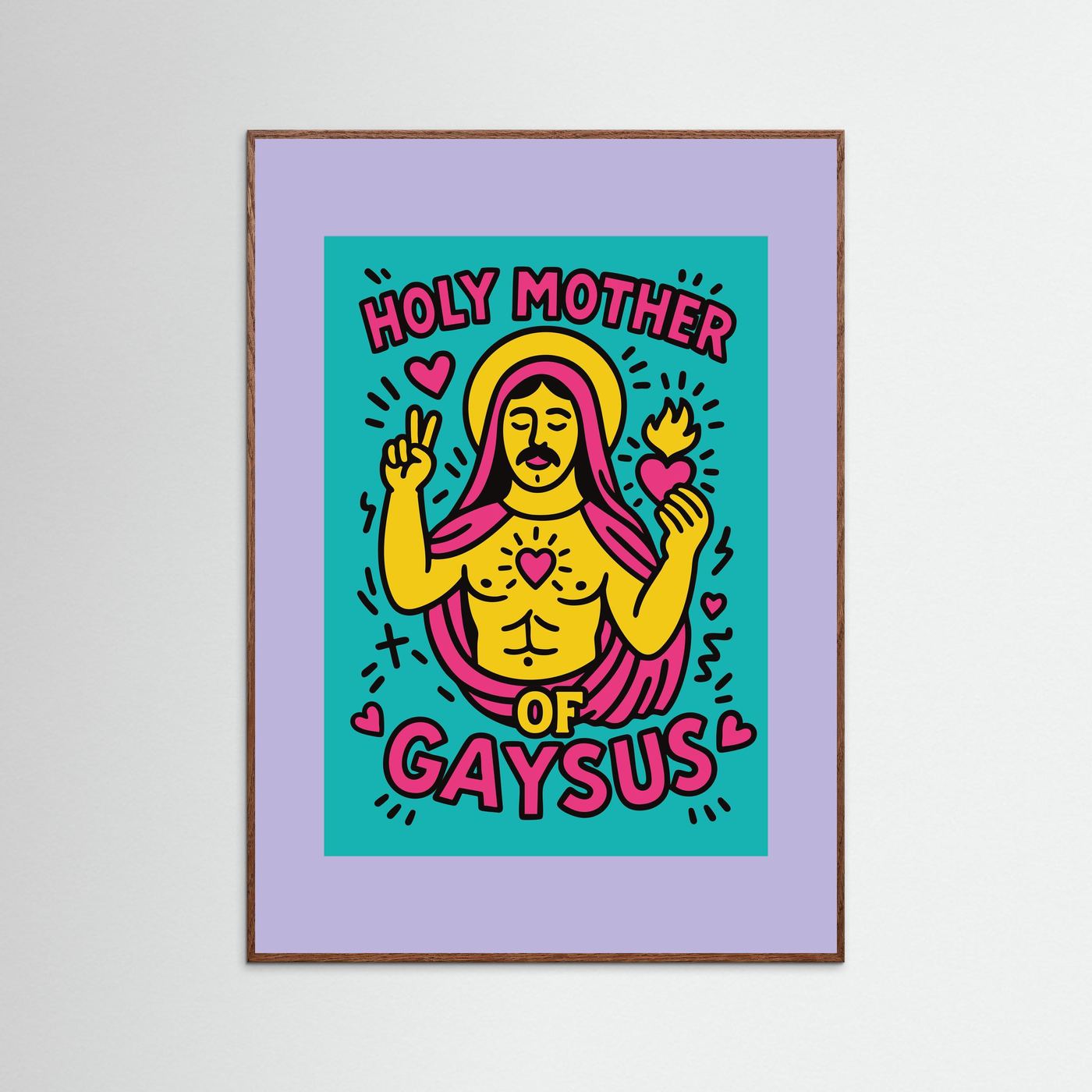[] Holy Mother of Gaysus | Fine Art Paper