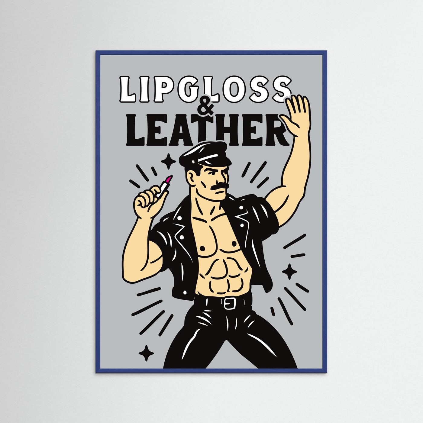 Lipgloss & Leather | Fine Art Paper