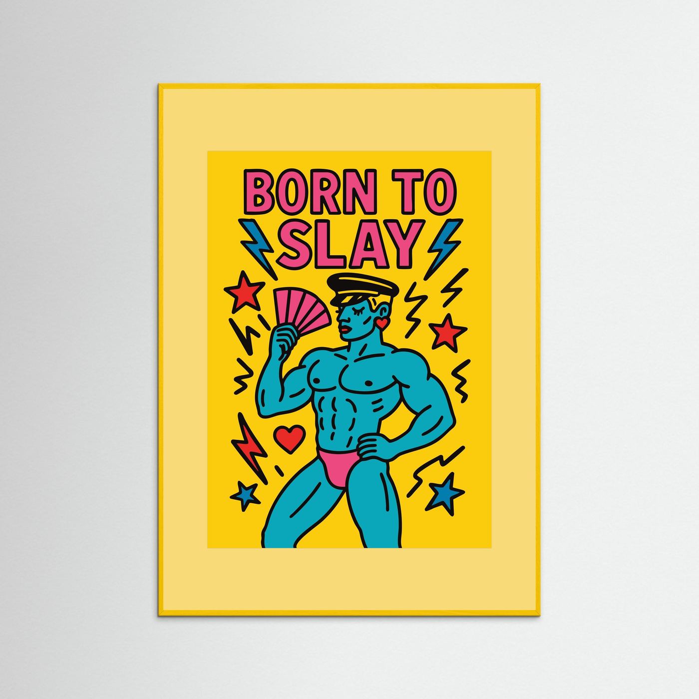 Born to Slay | Fine Art Paper