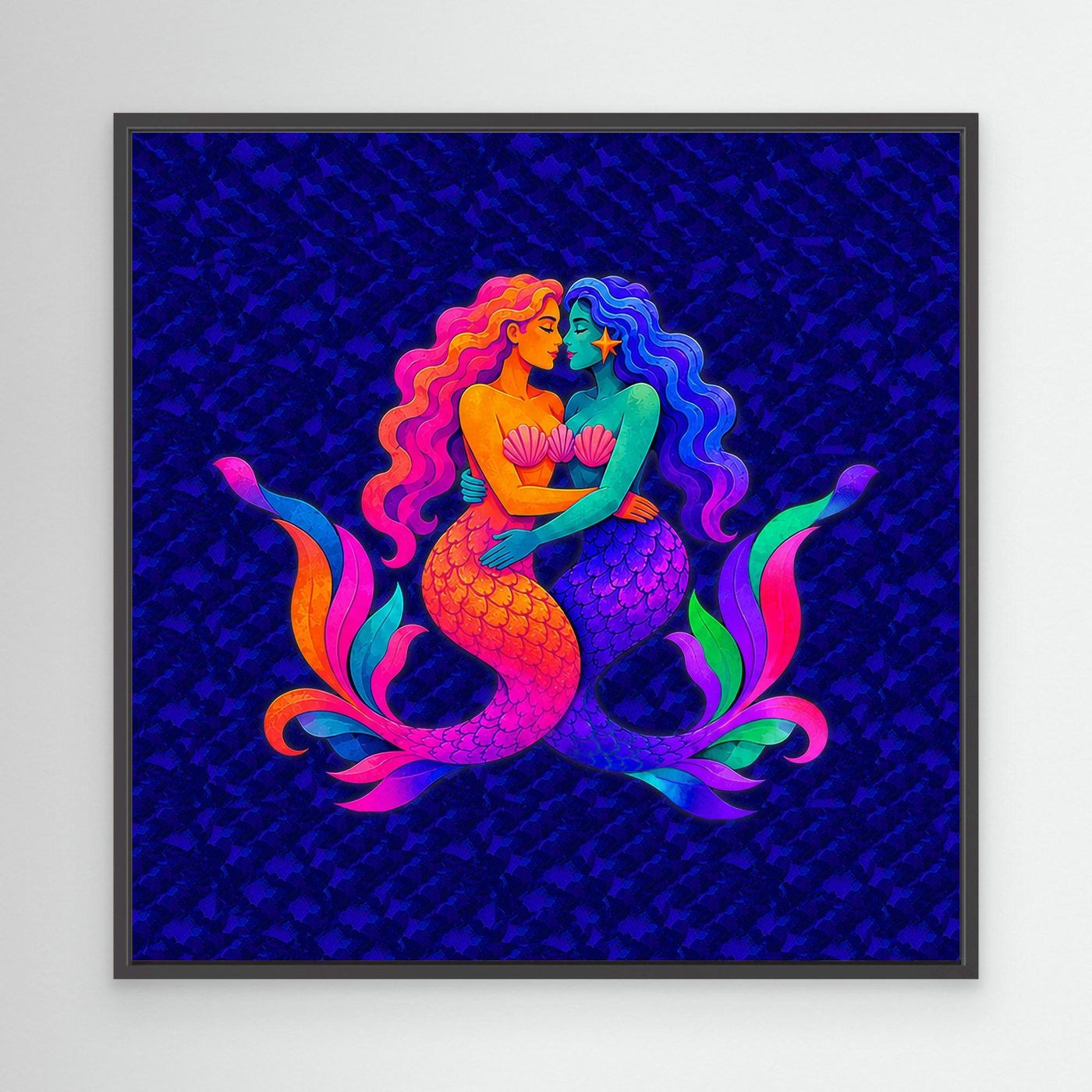 Gaylantis: Mermaid Kisser | Canvas