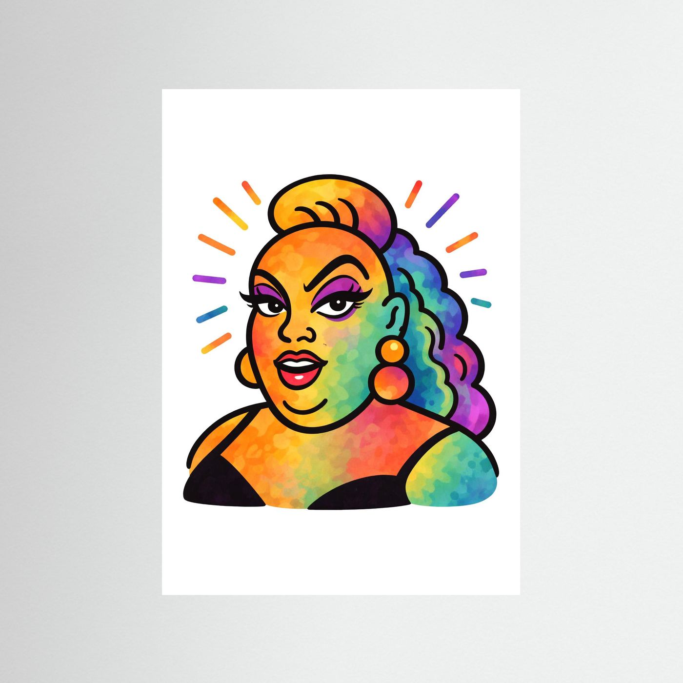 Proud Portraits: Divine | Fine Art Paper