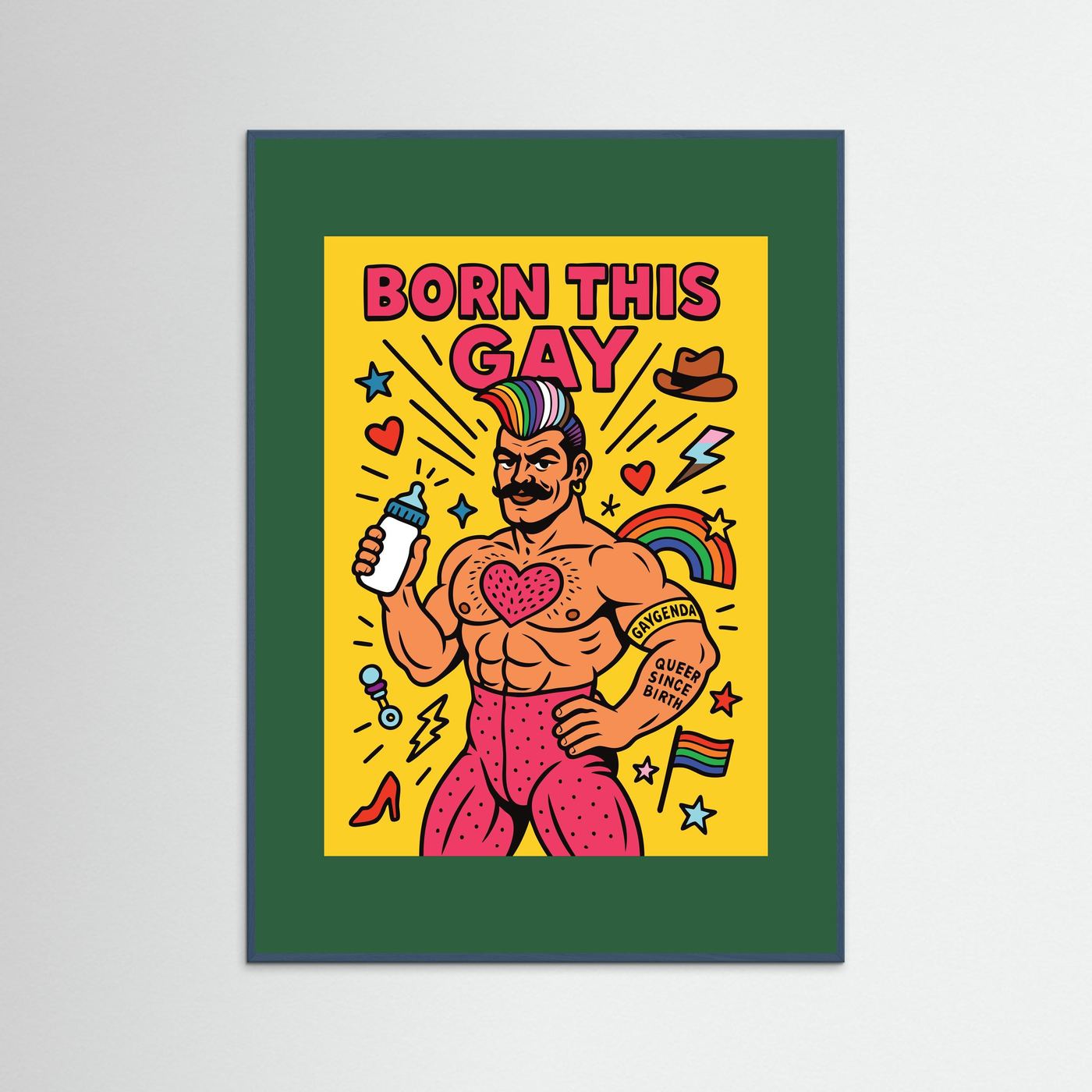 Born This Gay | Fine Art Paper