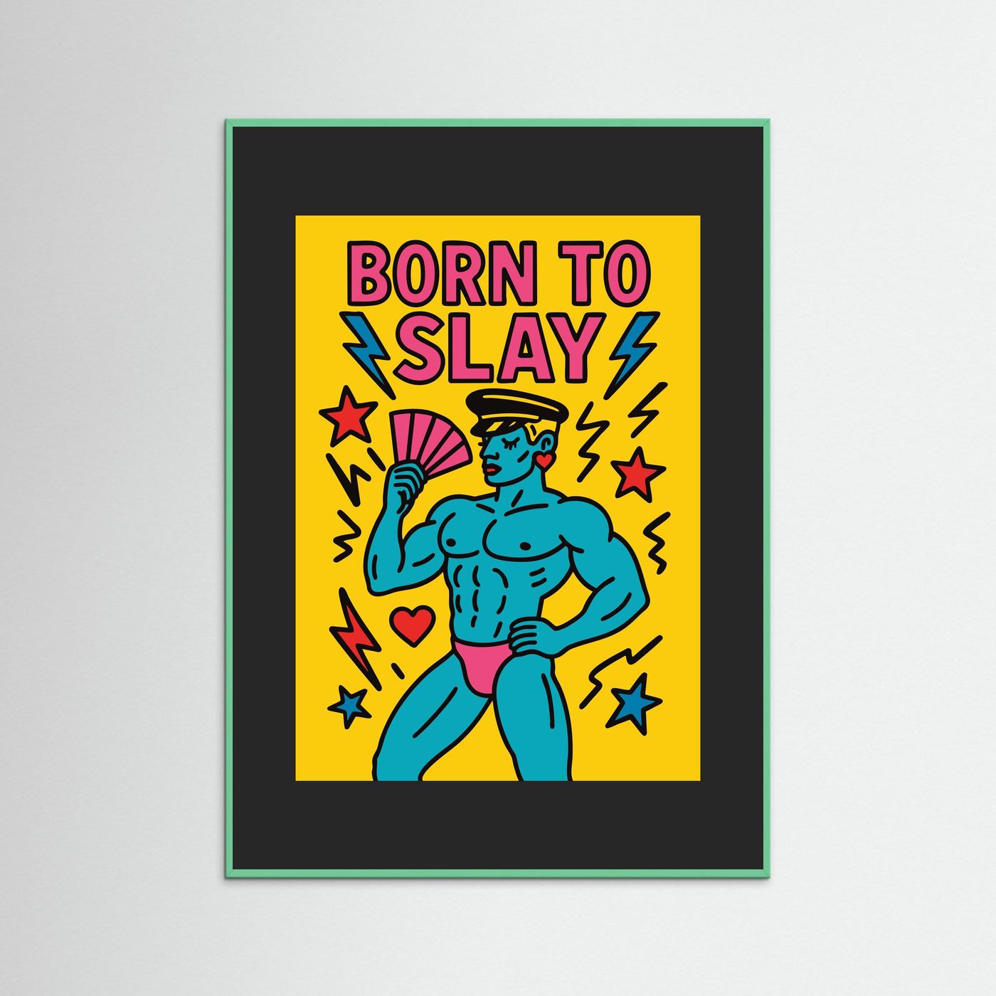Born to Slay | Fine Art Paper