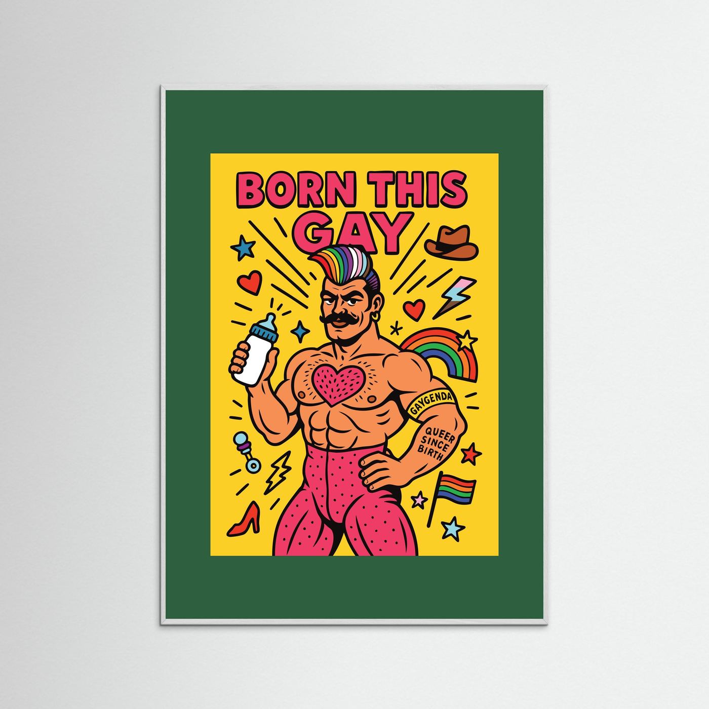 Born This Gay | Fine Art Paper