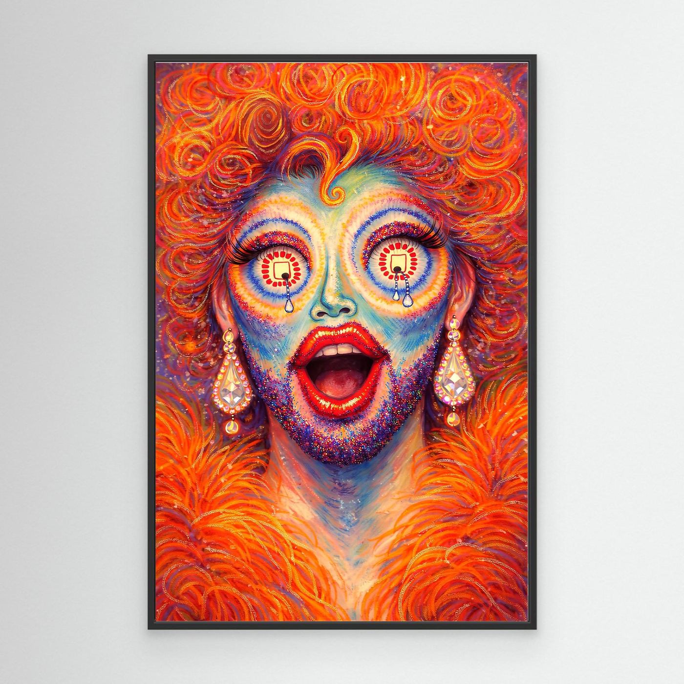Icons on Acid: Divine Meltdown | Canvas