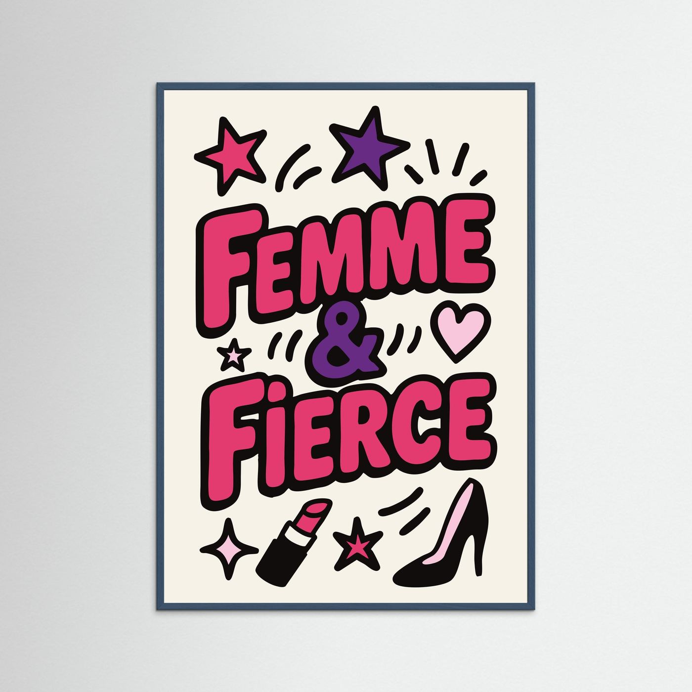 Femme & Fierce | Fine Art Paper