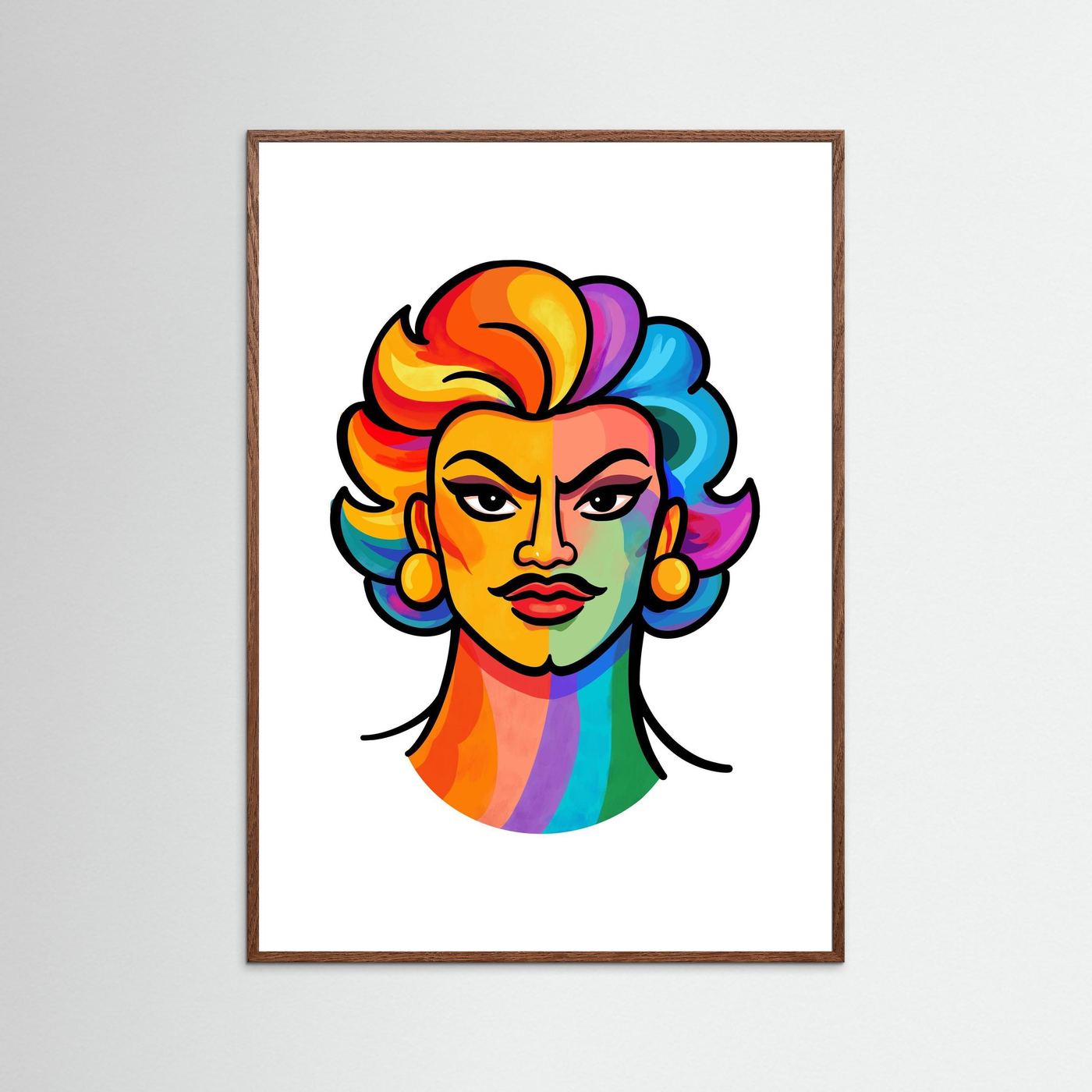 Proud Portraits: Butch Bitch | Fine Art Paper