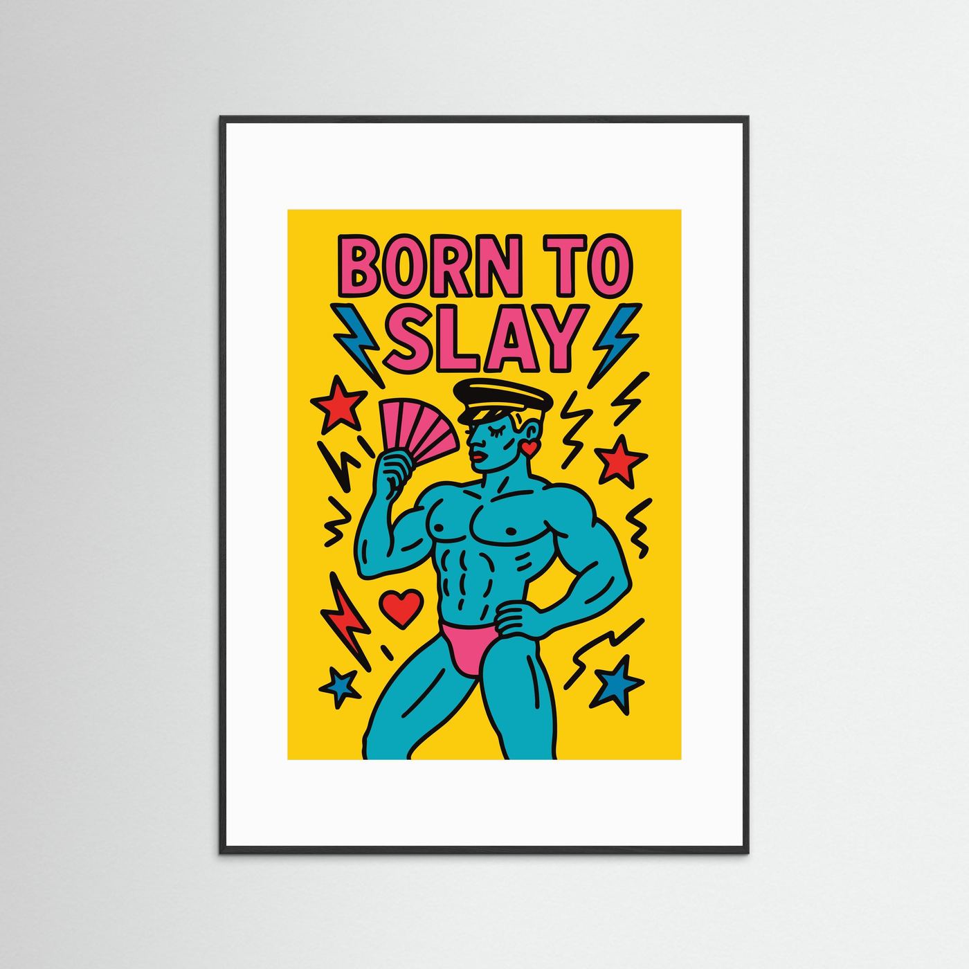 Born to Slay | Fine Art Paper