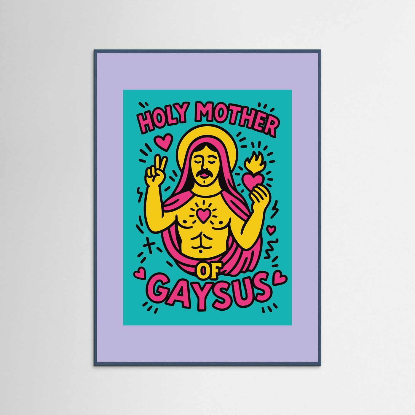 [] Holy Mother of Gaysus | Fine Art Paper