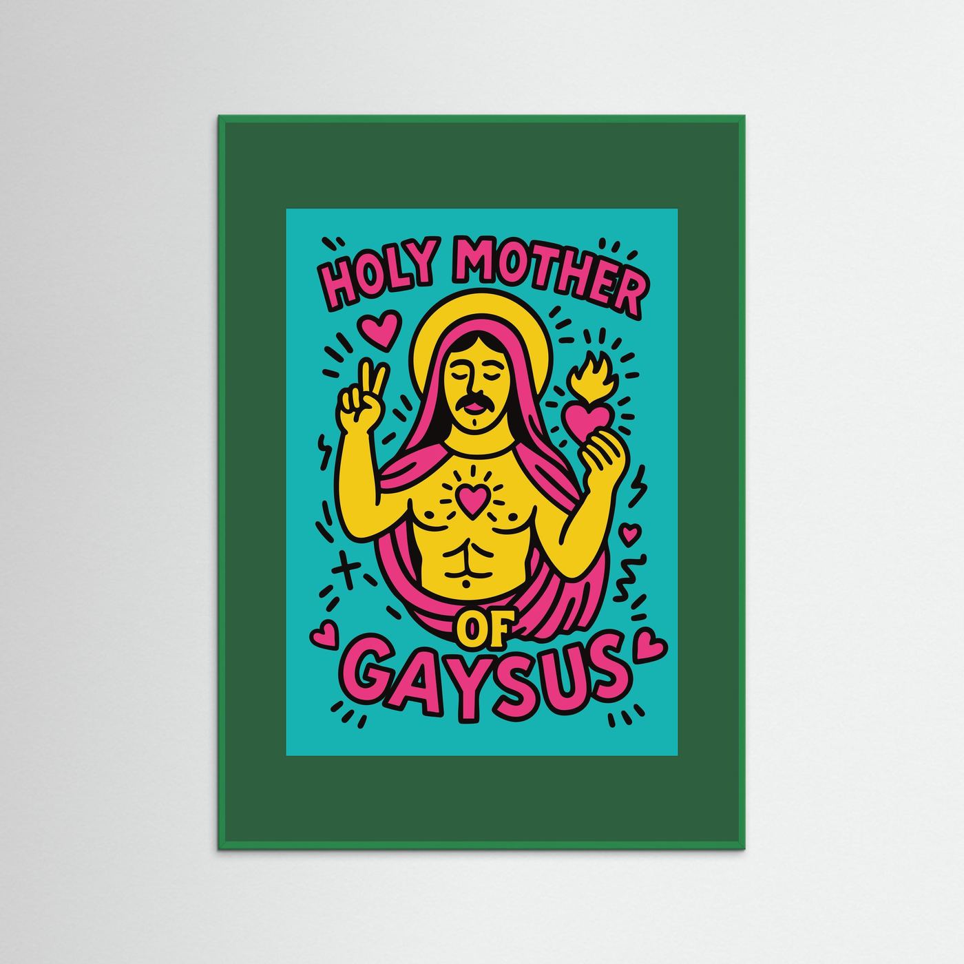 [] Holy Mother of Gaysus | Fine Art Paper