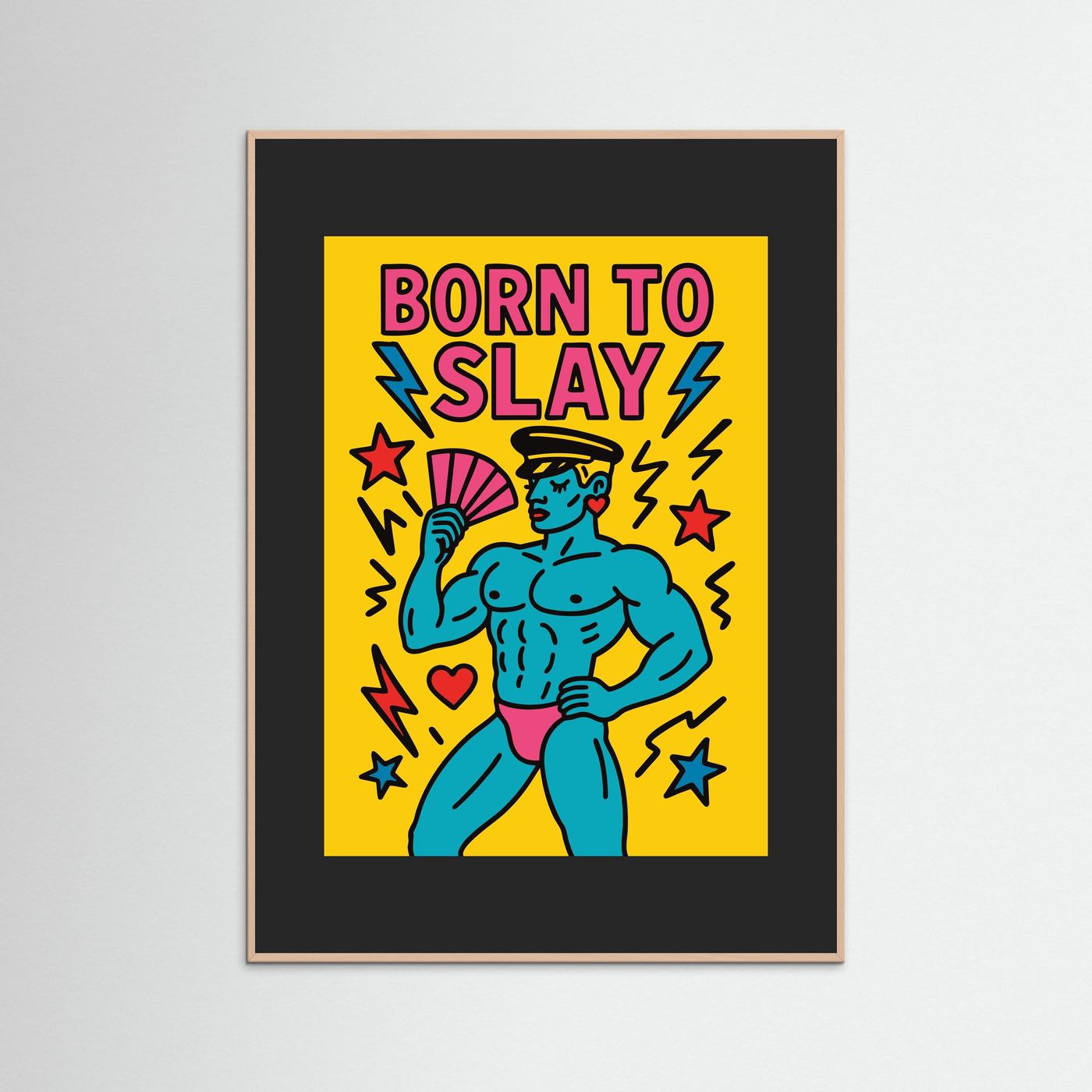 Born to Slay | Fine Art Paper