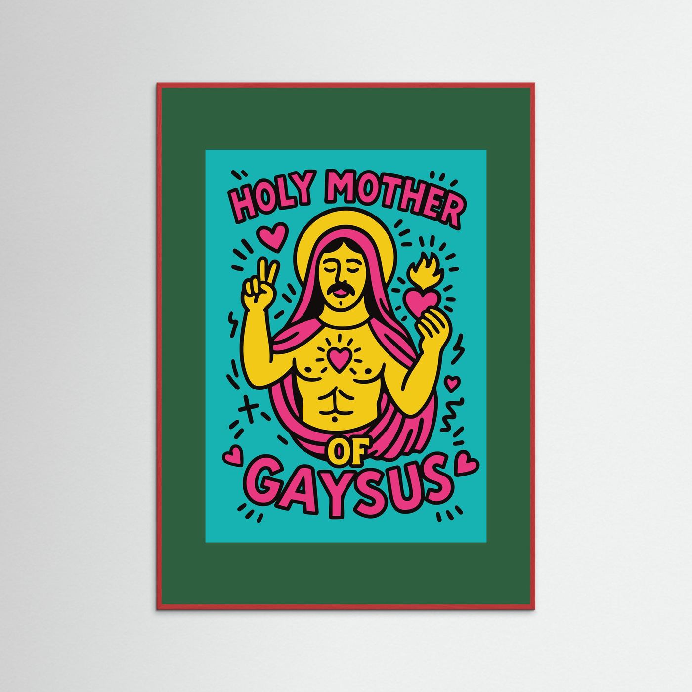 [] Holy Mother of Gaysus | Fine Art Paper