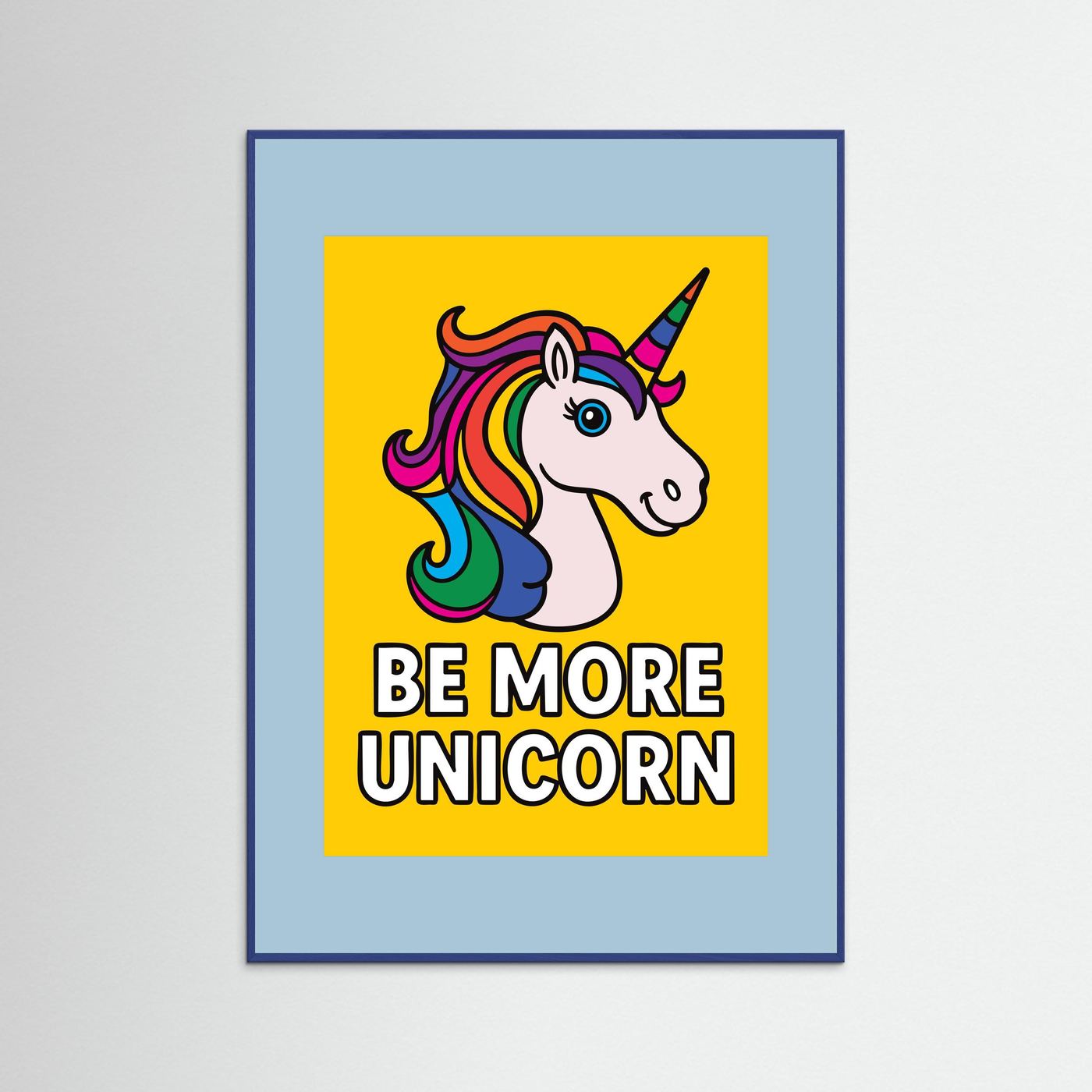 Be More Unicorn | Fine Art Paper