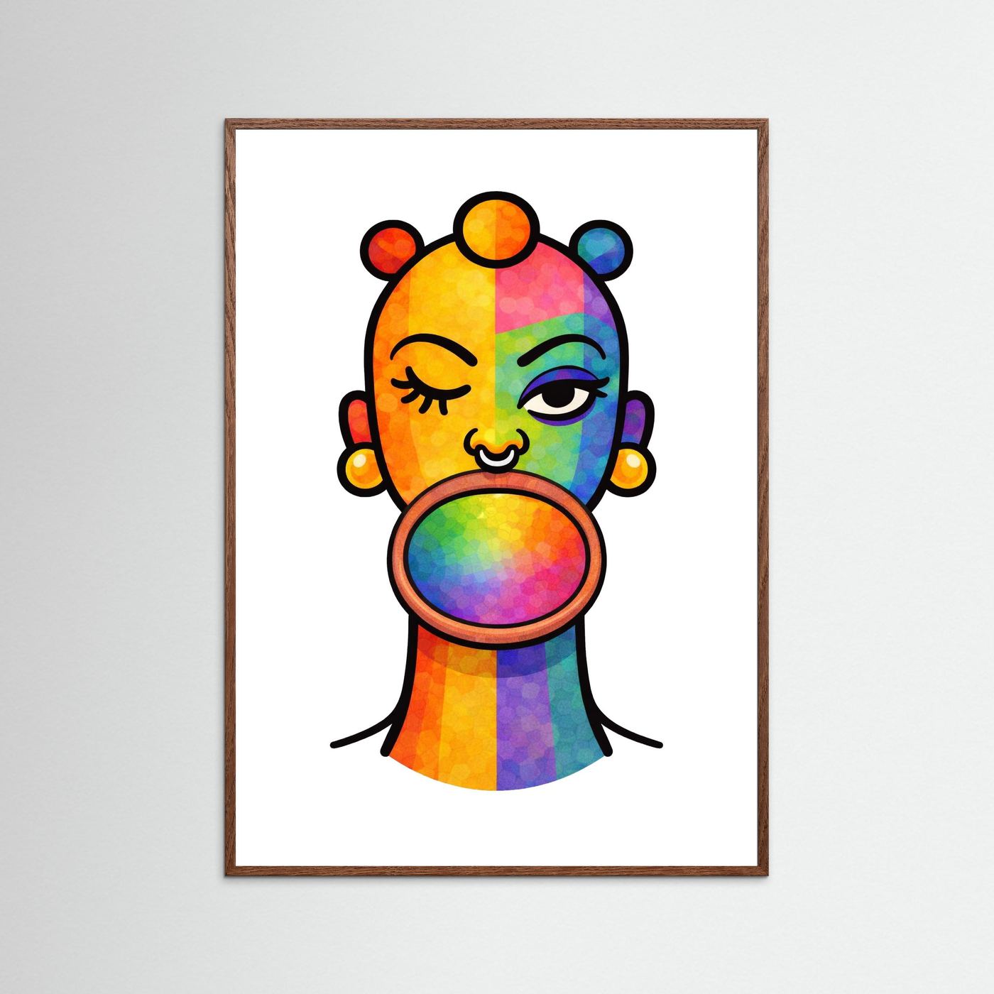 Adournment - Tryptich: Mursi | Fine Art Paper