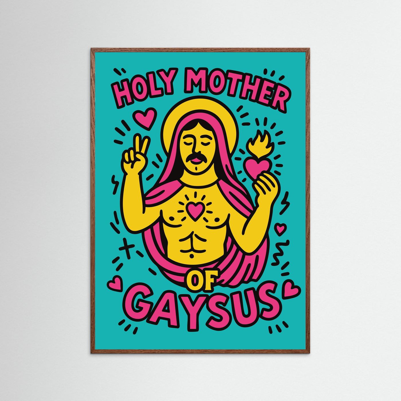 [] Holy Mother of Gaysus | Fine Art Paper