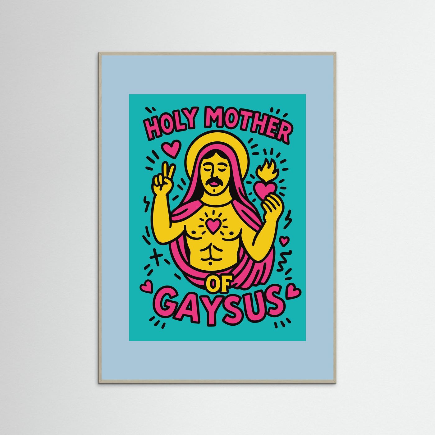 [] Holy Mother of Gaysus | Fine Art Paper