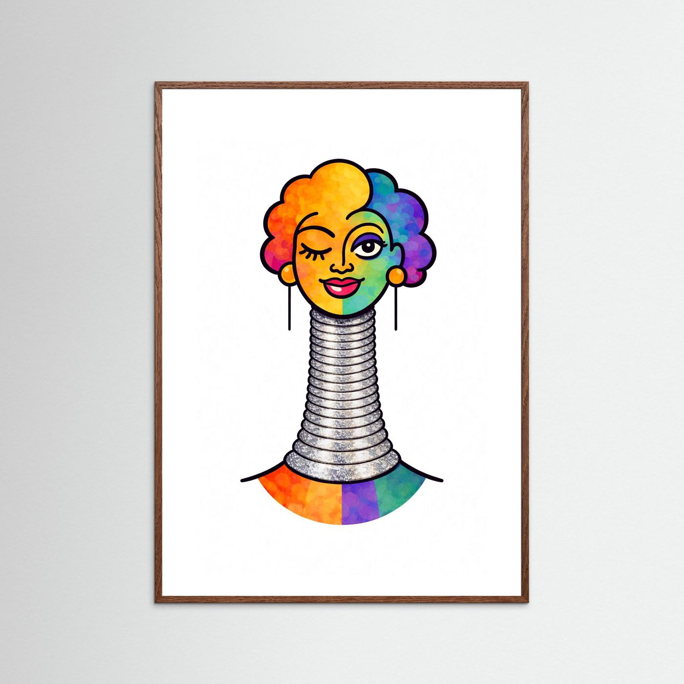 Adournment - Tryptich: Kayan | Fine Art Paper