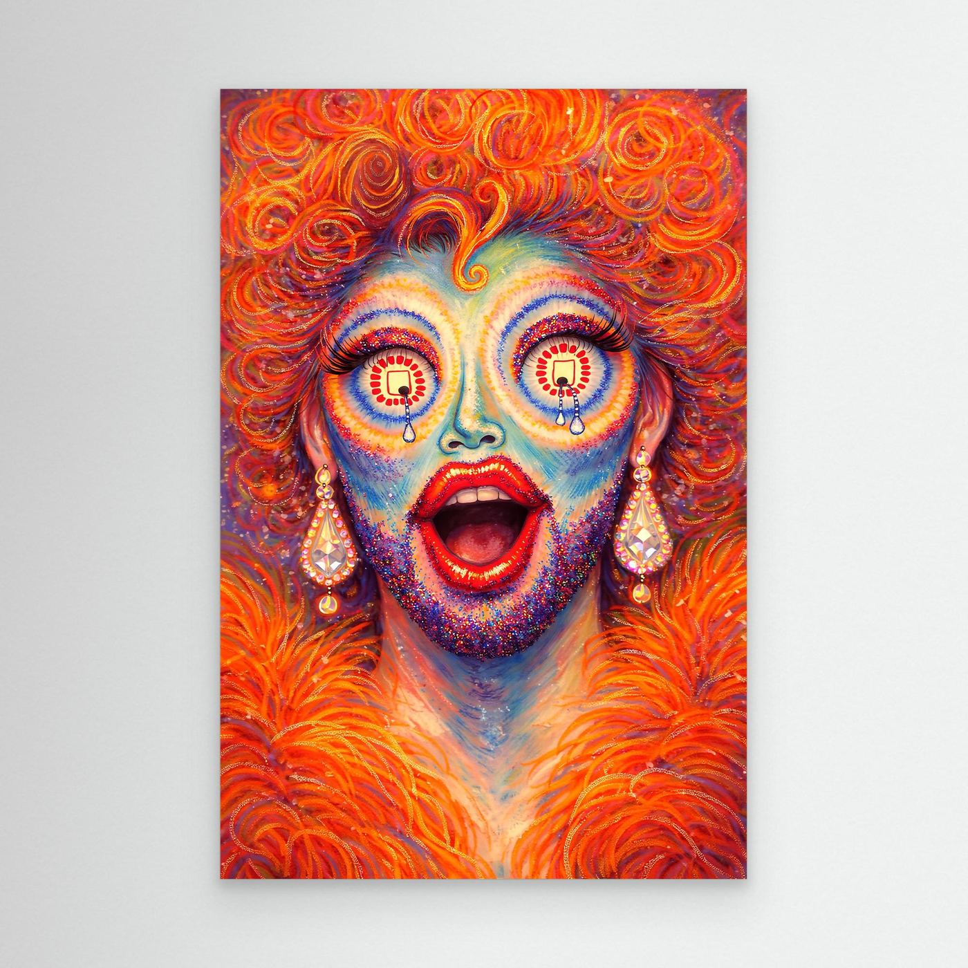 Icons on Acid: Divine Meltdown | Canvas