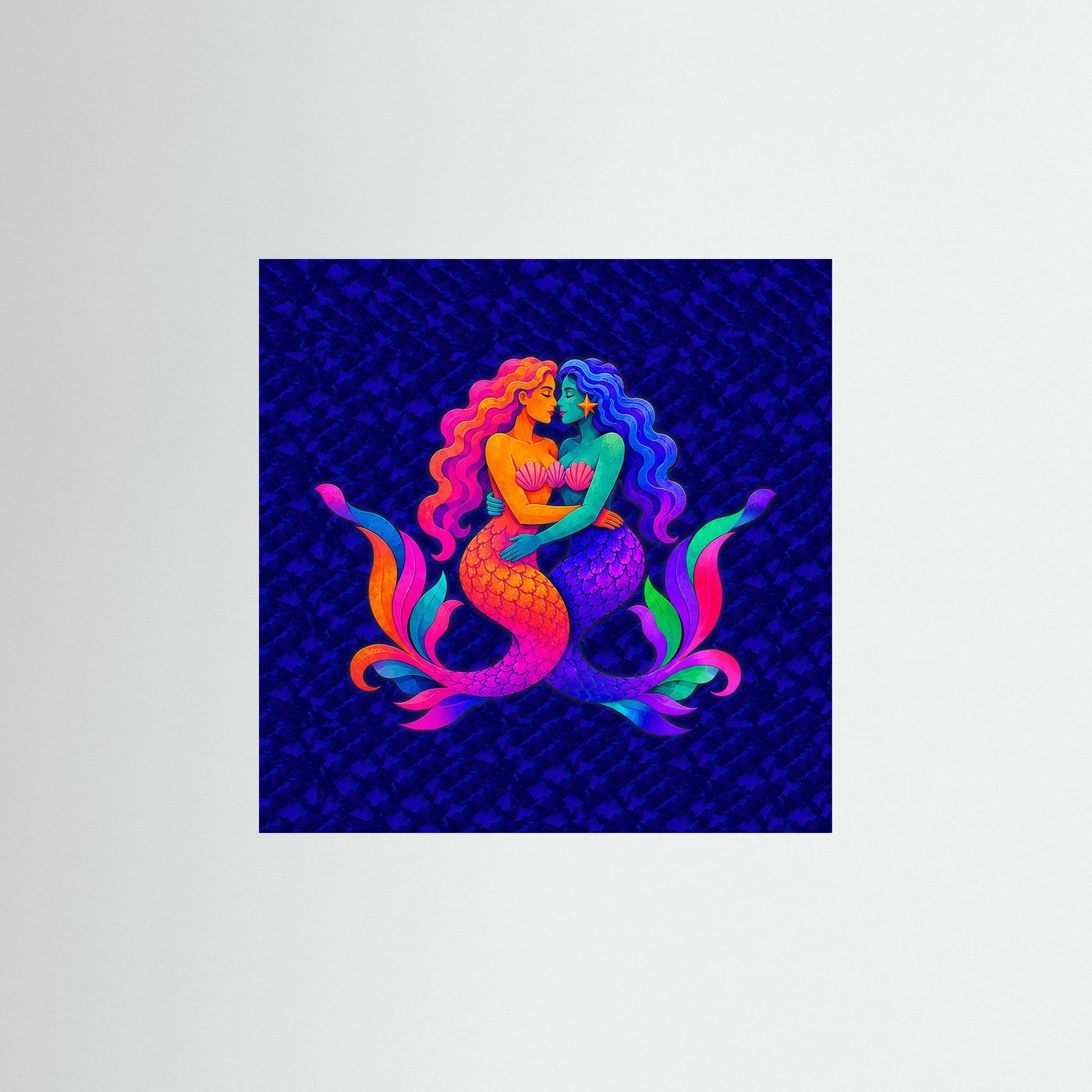 Gaylantis: Mermaid Kisser | Fine Art Paper