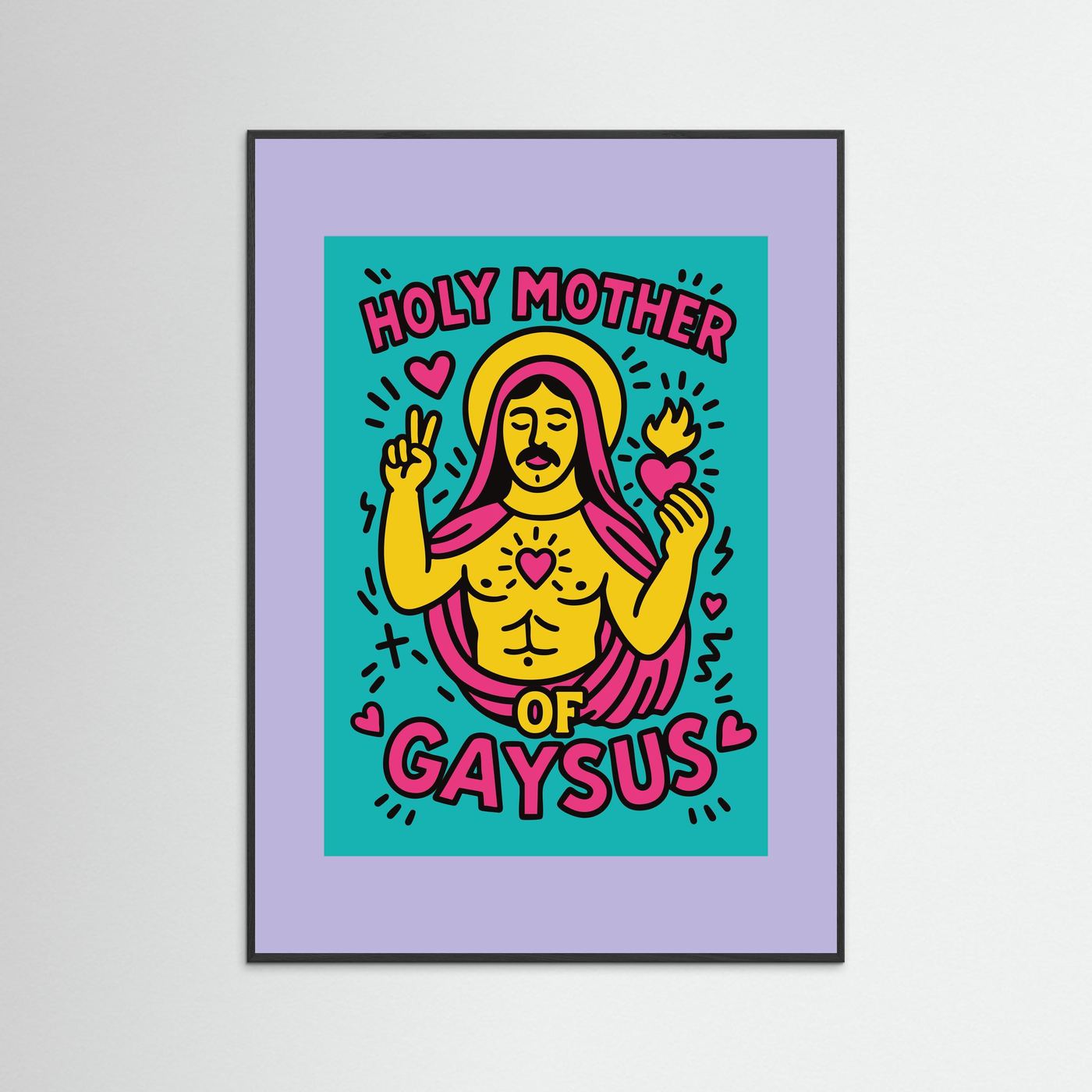 [] Holy Mother of Gaysus | Fine Art Paper