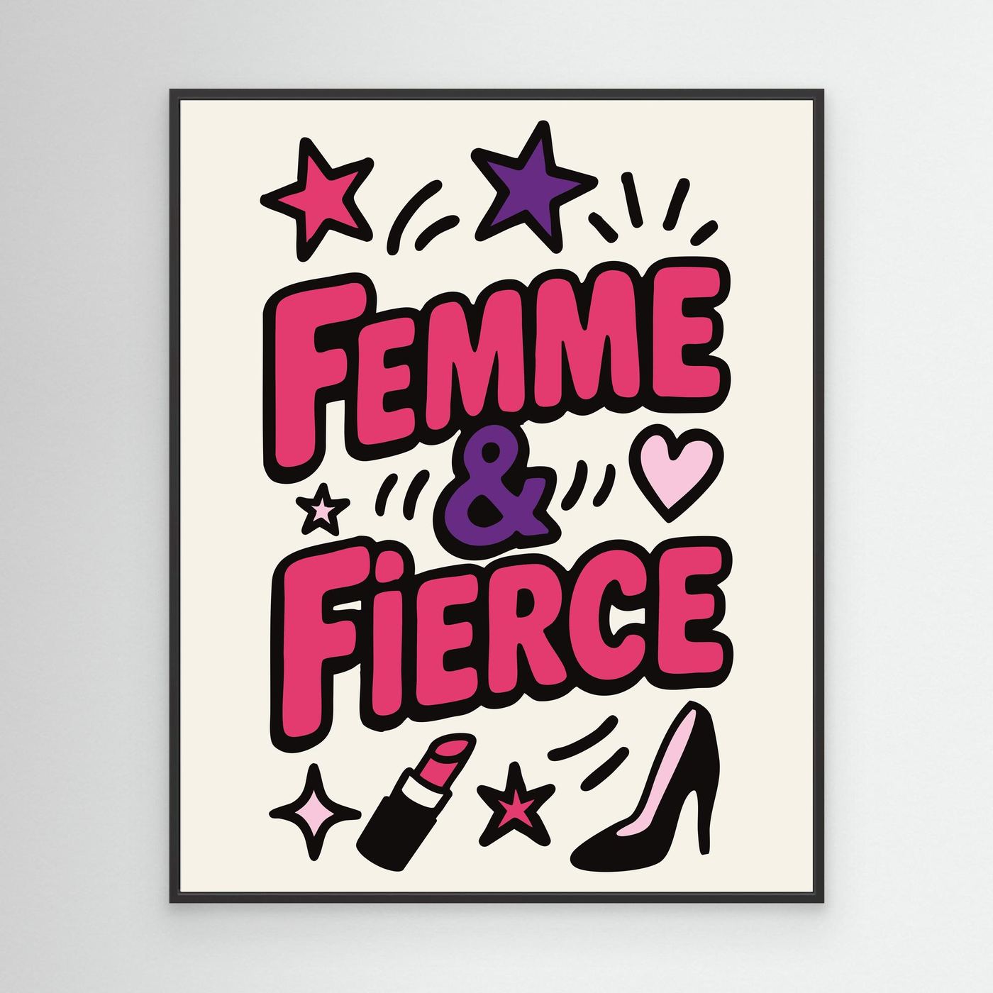 Femme & Fierce | Canvas