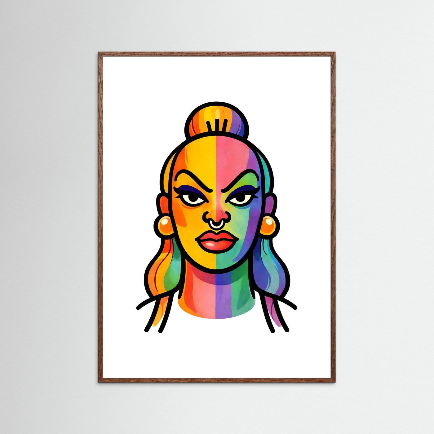 Proud Portraits: Club Kid | Fine Art Paper