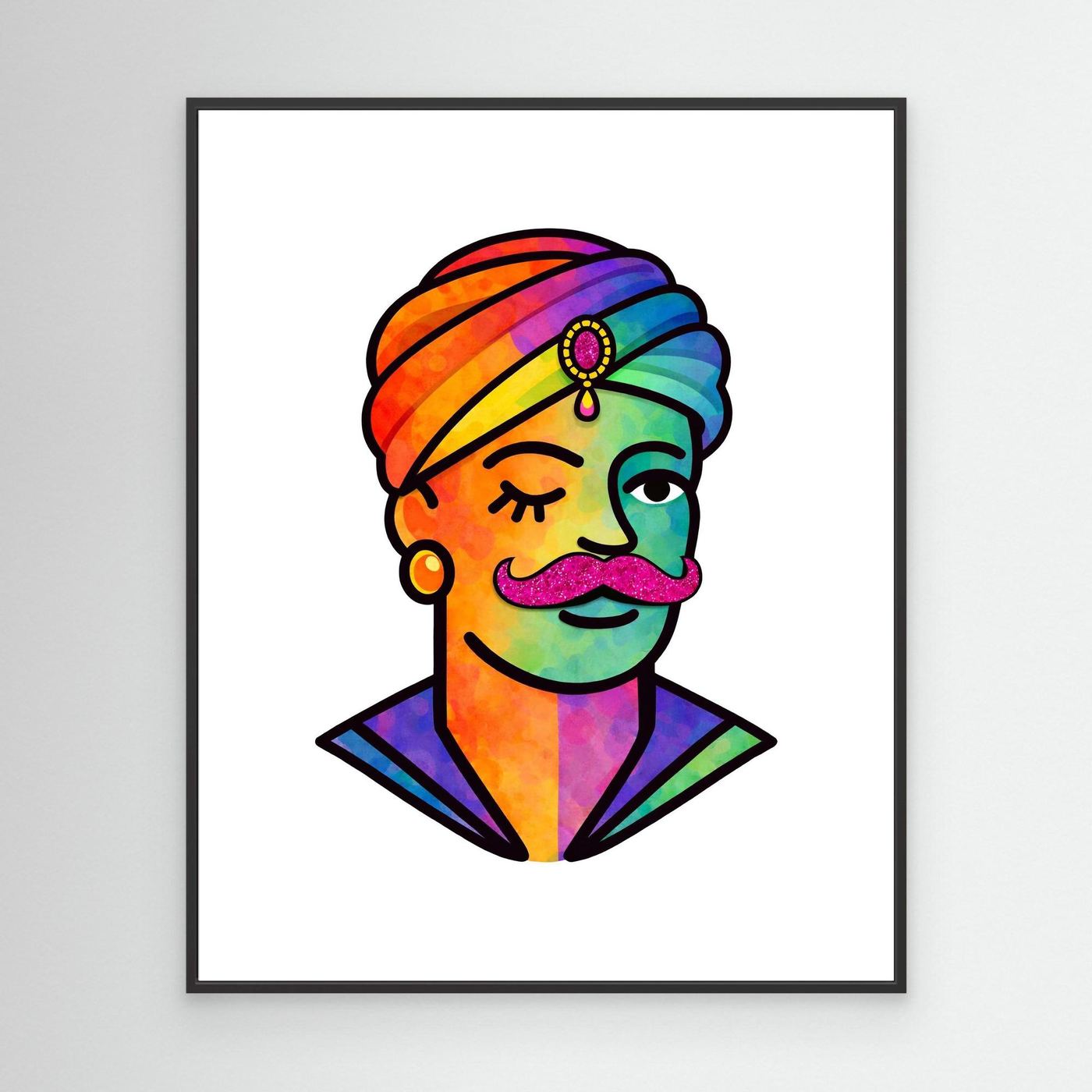 Proud Portraits: Turban Chic | Canvas