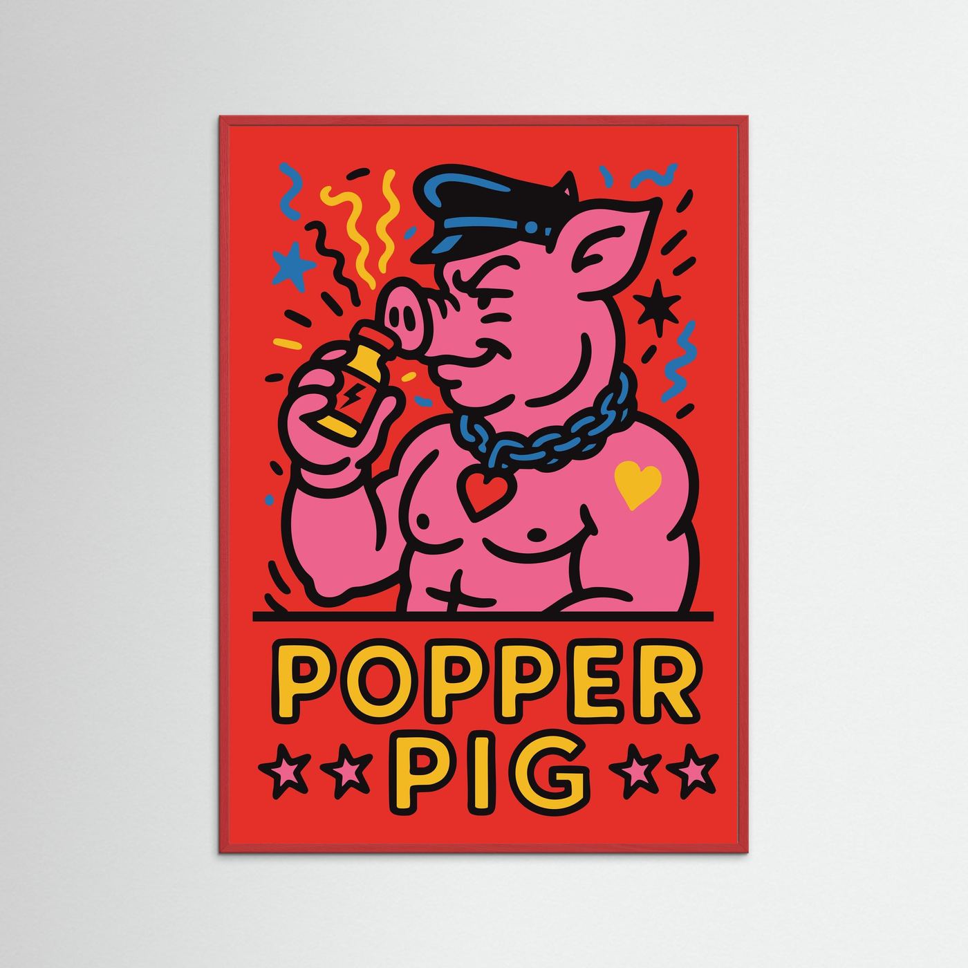 Popper Pig | Fine Art Paper