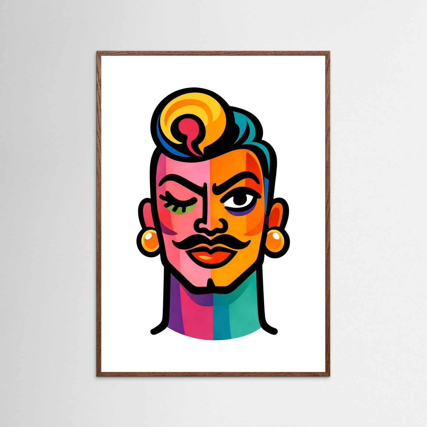 Proud Portraits: Quiff | Fine Art Paper