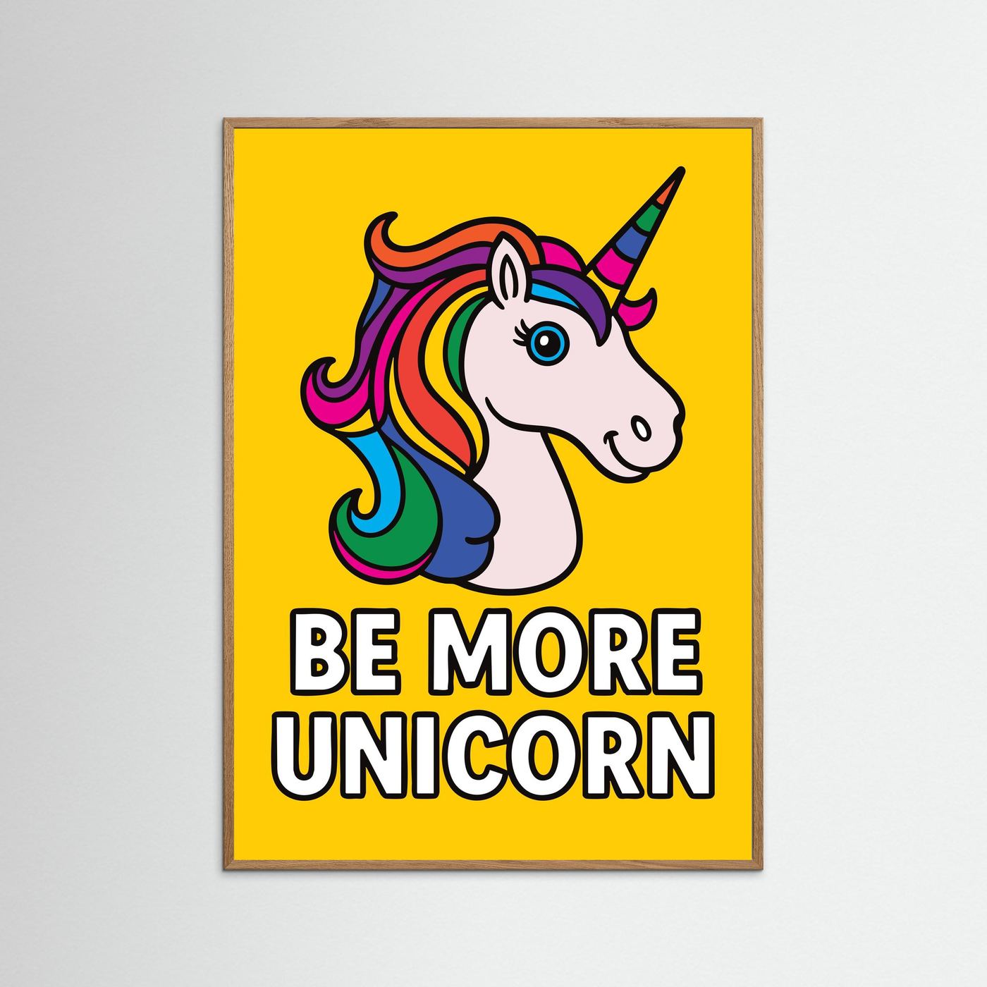 Be More Unicorn | Fine Art Paper